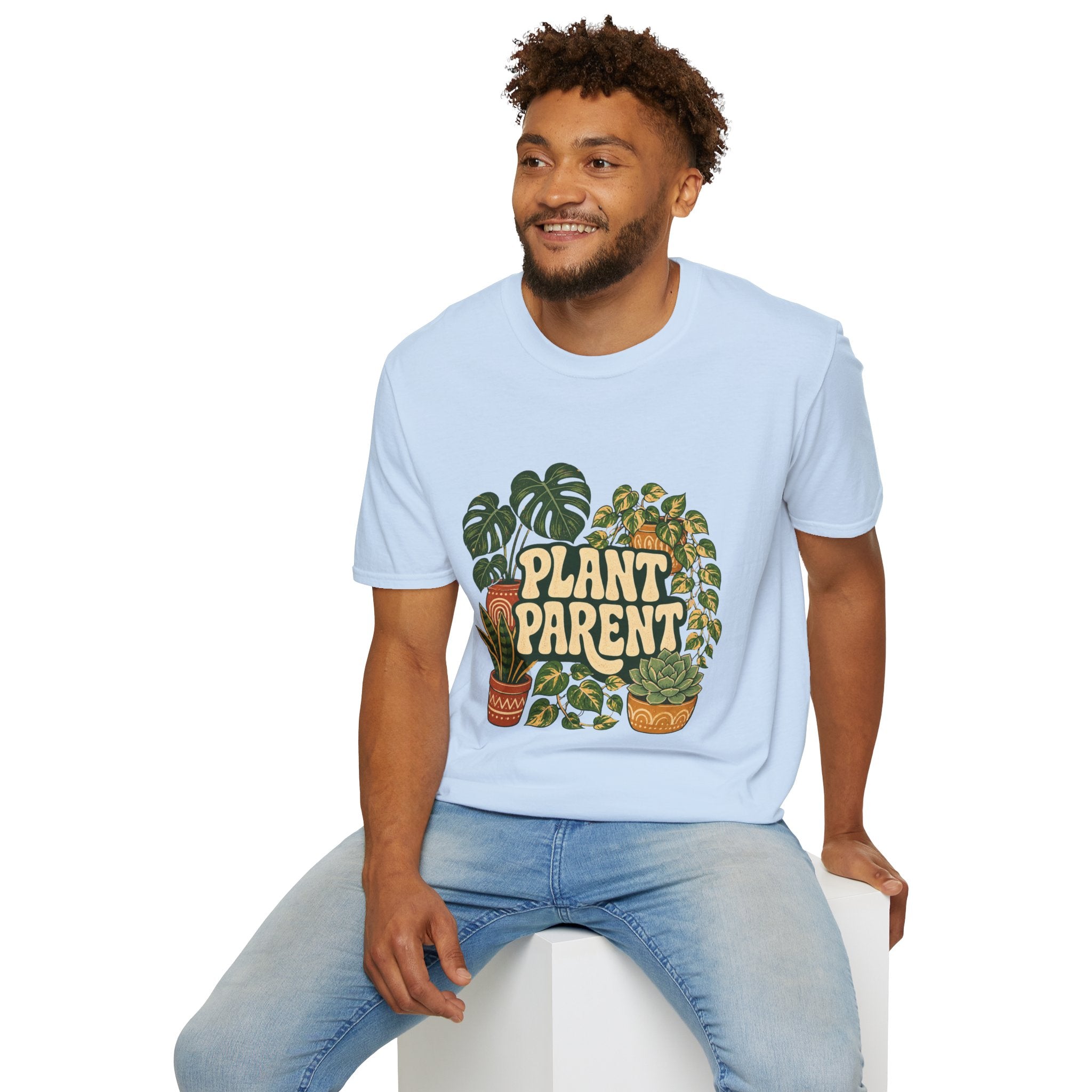 Plant Parent T‑Shirt — Retro Houseplant Lover Tee