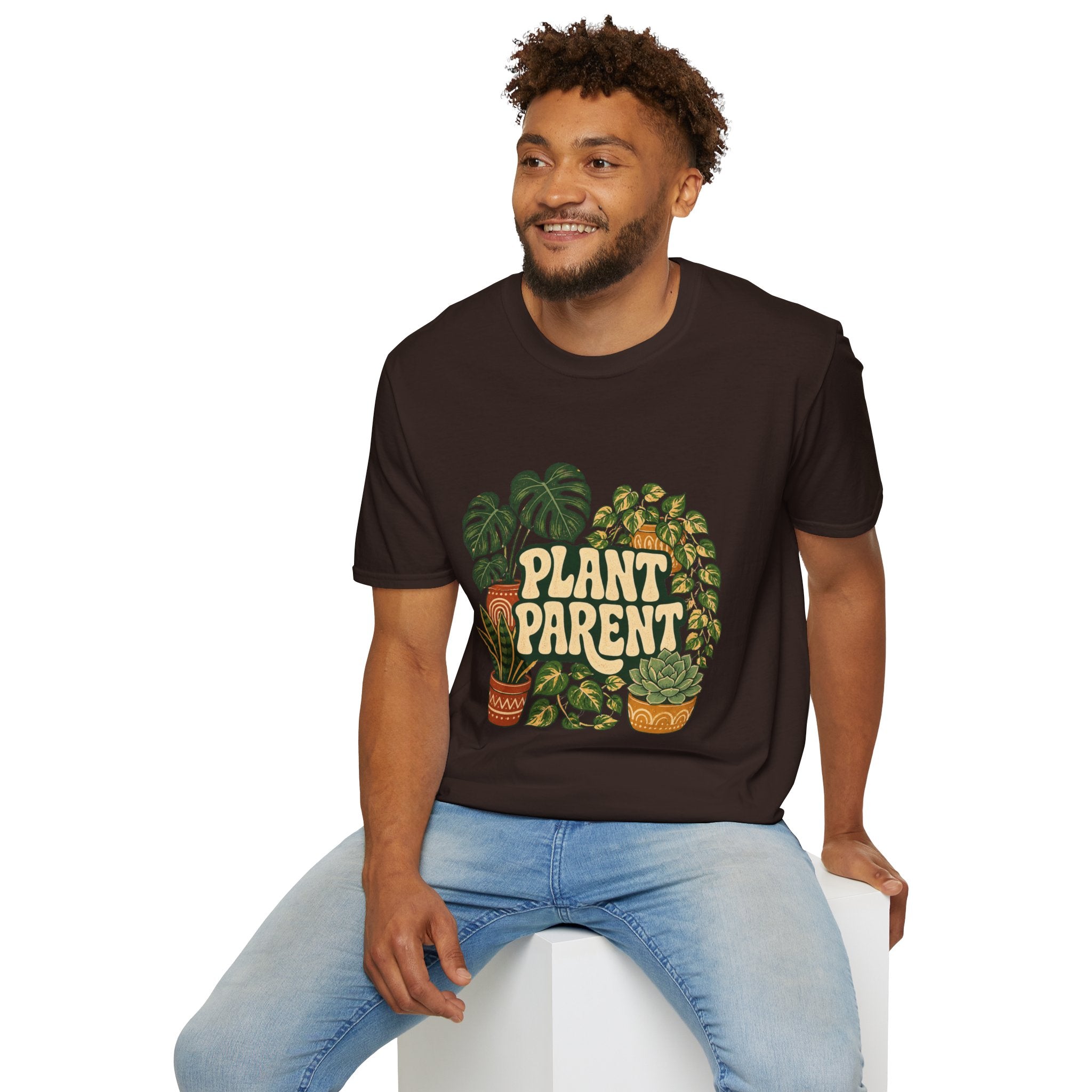 Plant Parent T‑Shirt — Retro Houseplant Lover Tee