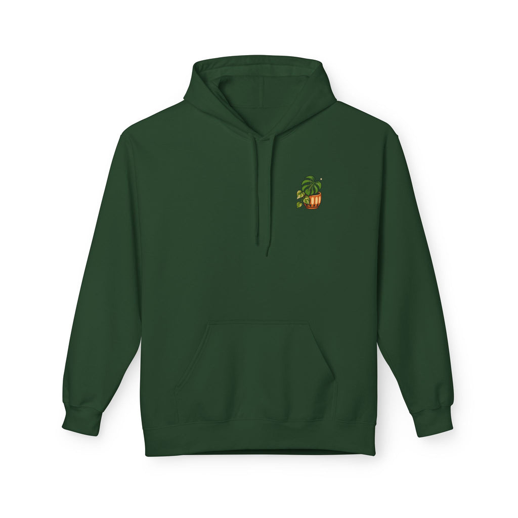 Plant Club Hoodie — Retro Indoor Plant Graphic Pullover