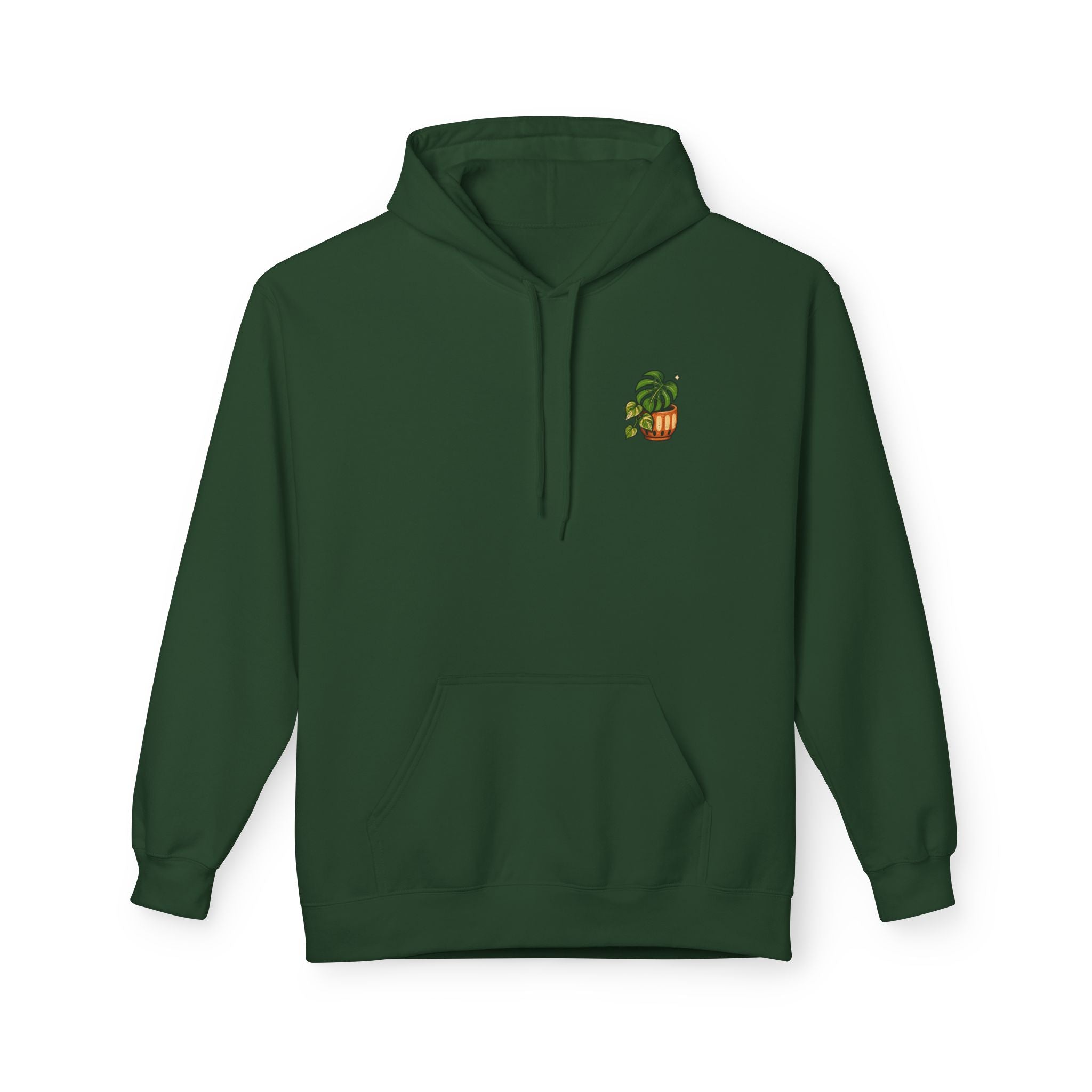 Plant Club Hoodie — Retro Indoor Plant Graphic Pullover