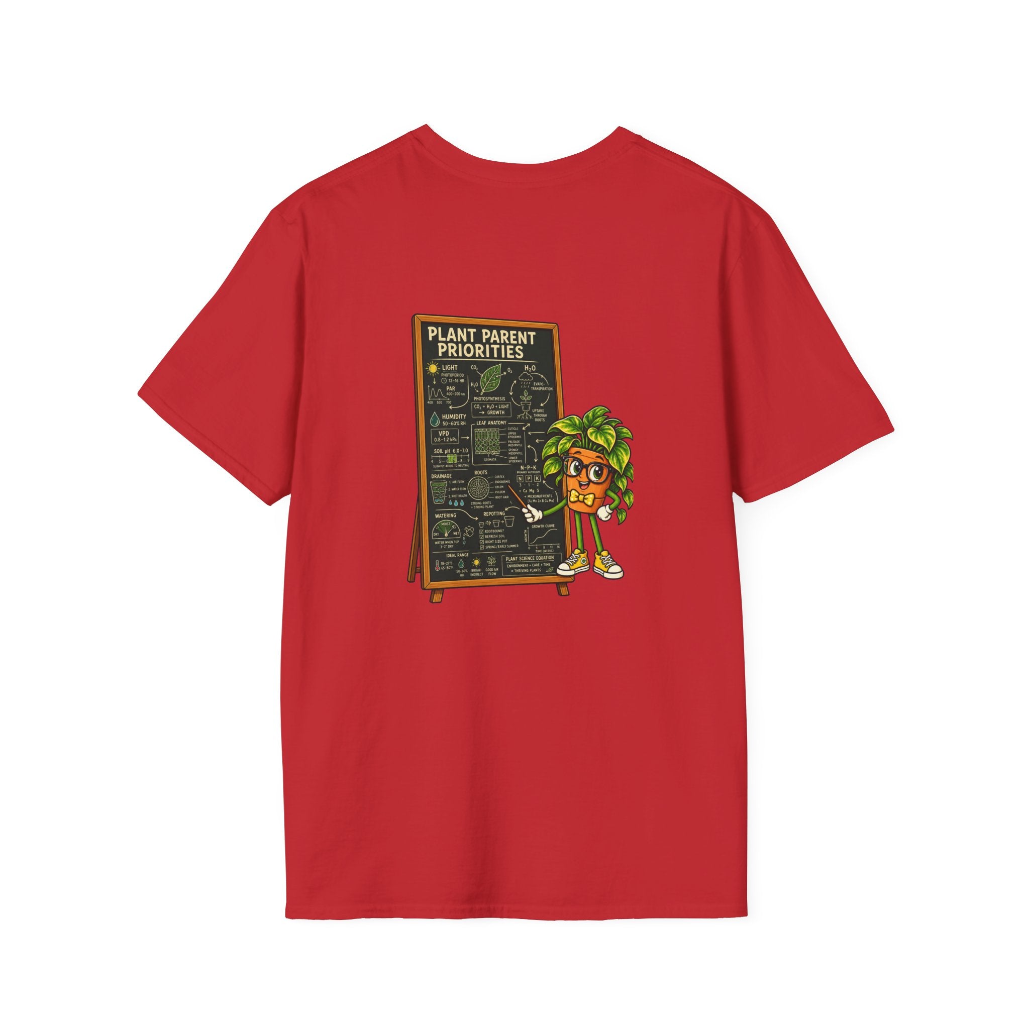 Talk Nerdy T-Shirt — Cute Plant Geek Graphic Tee