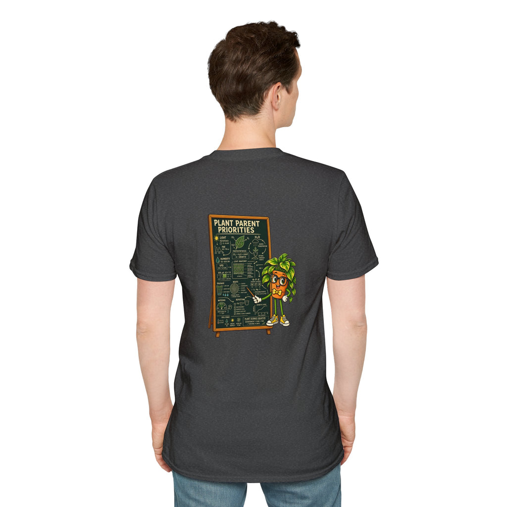 Talk Nerdy T-Shirt — Cute Plant Geek Graphic Tee