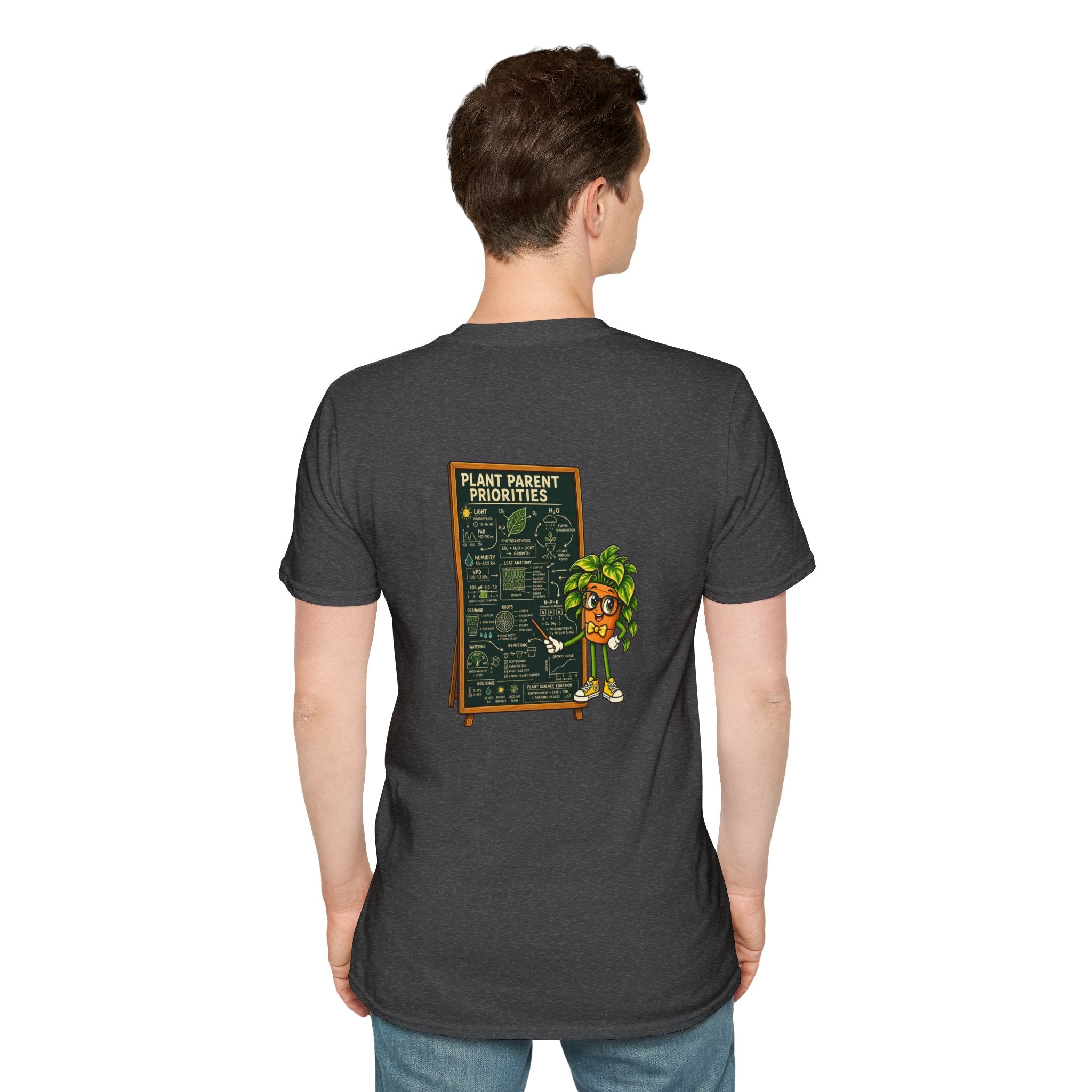 Talk Nerdy T-Shirt — Cute Plant Geek Graphic Tee