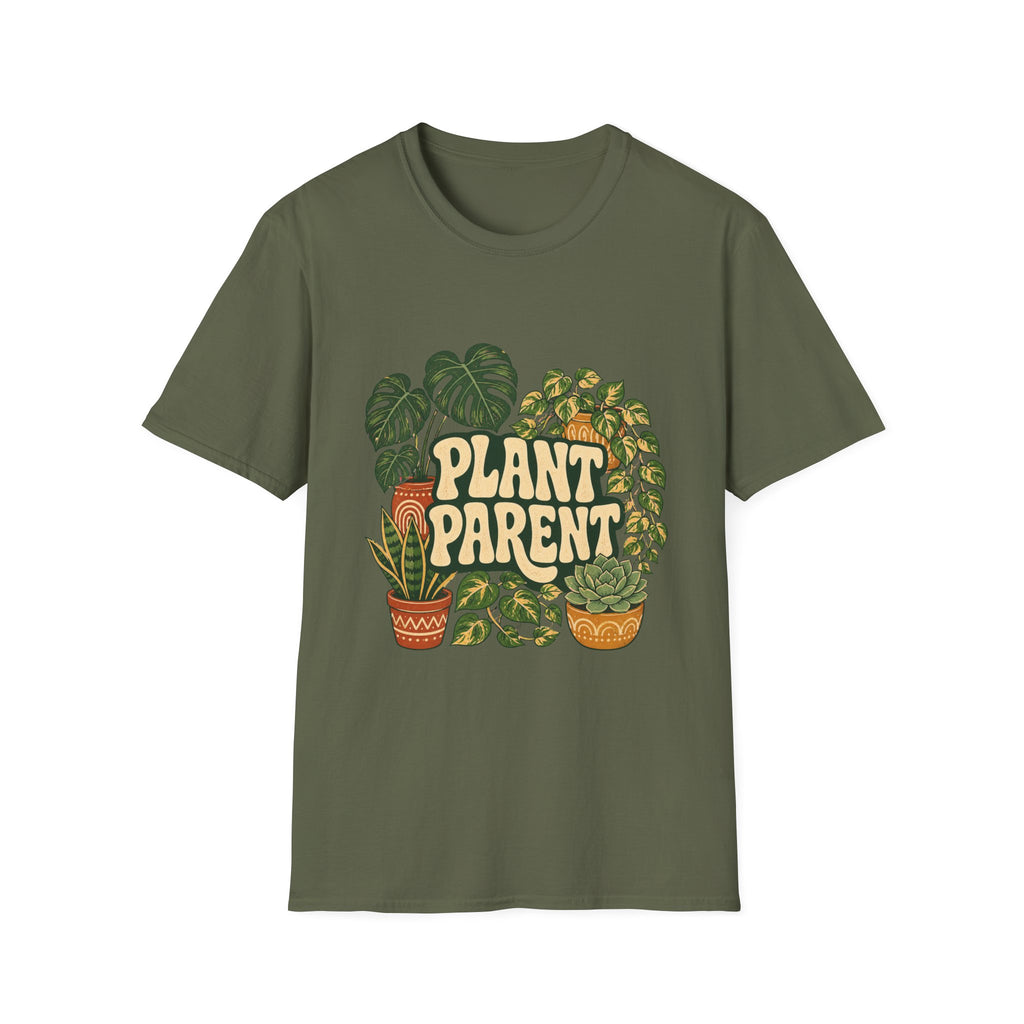 Plant Parent T‑Shirt — Retro Houseplant Lover Tee