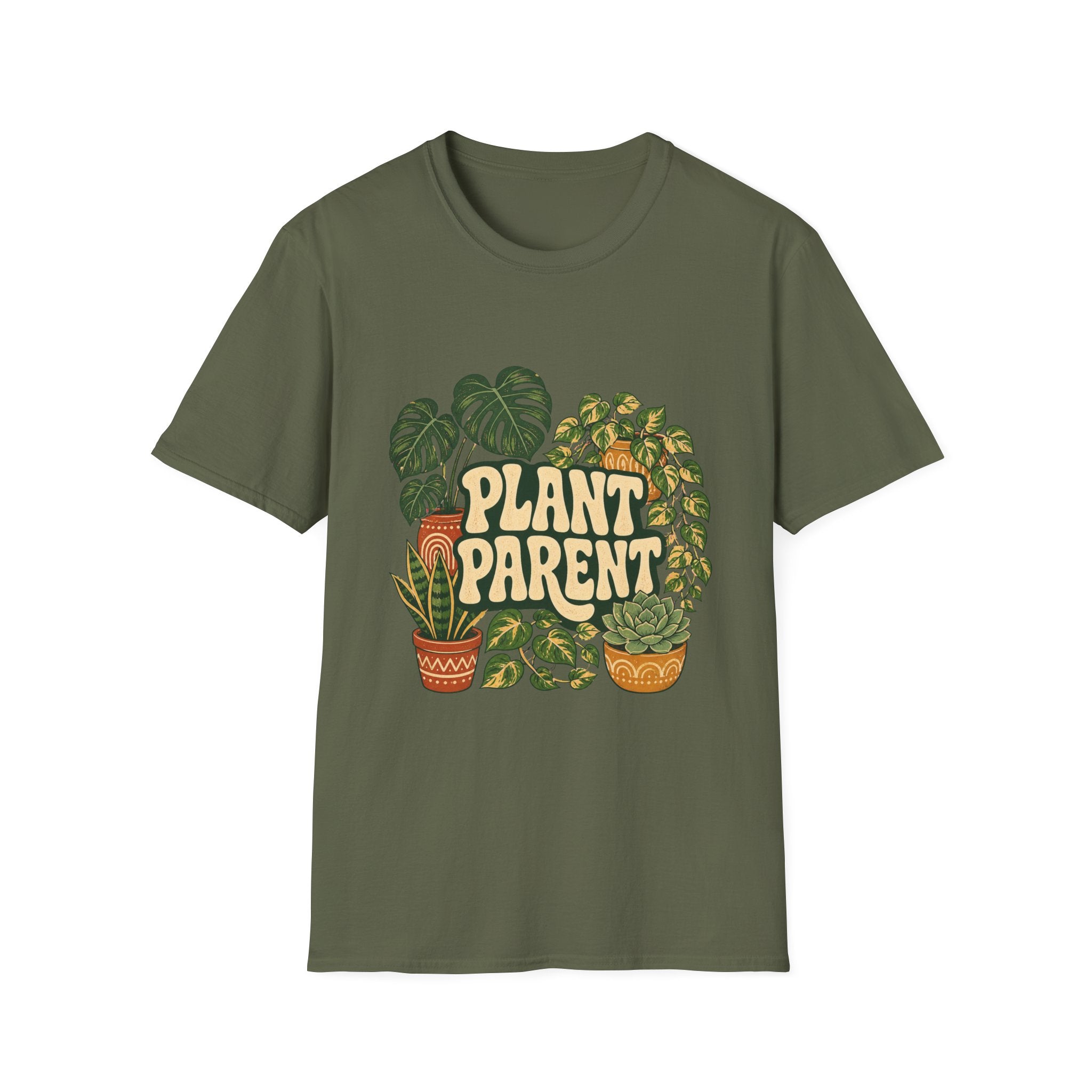Plant Parent T‑Shirt — Retro Houseplant Lover Tee