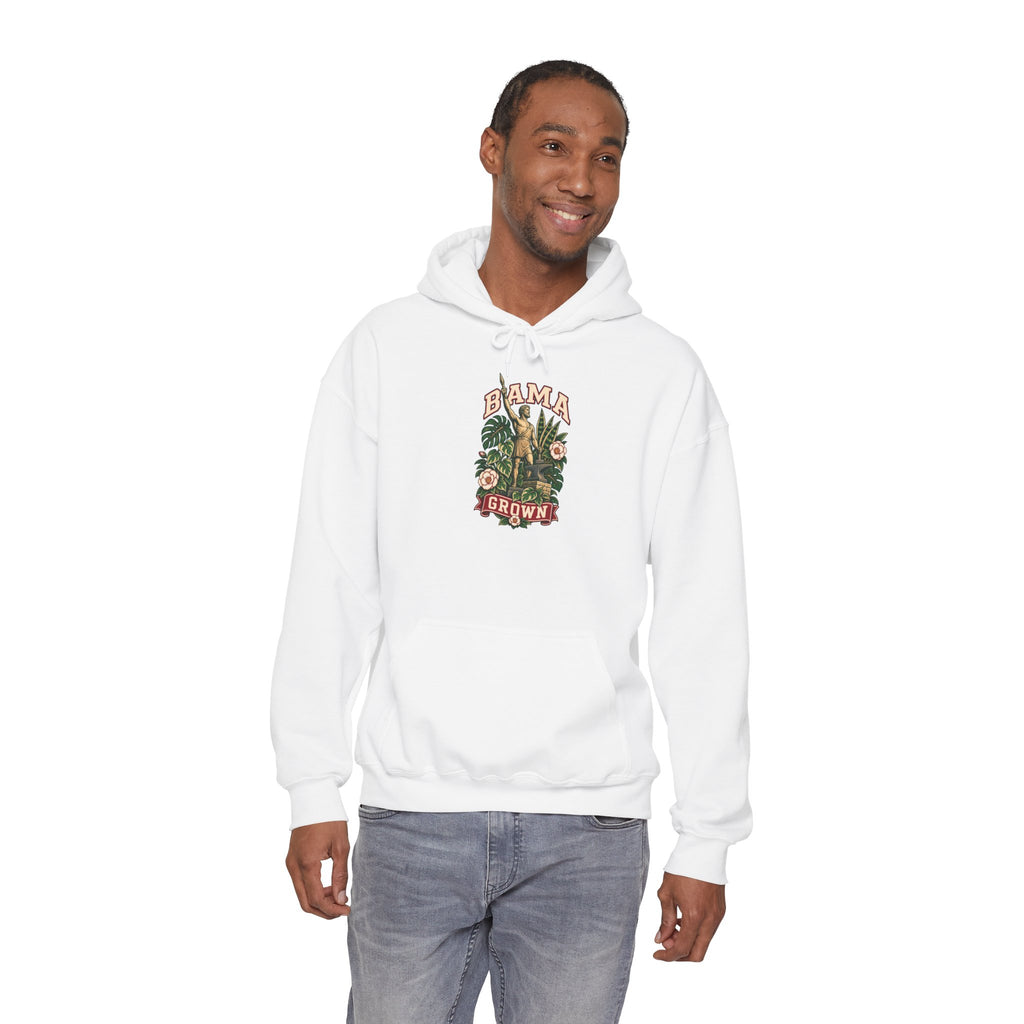 Plant Parent Hoodie — "Alabama Grown" Floral Vintage Garden Pullover