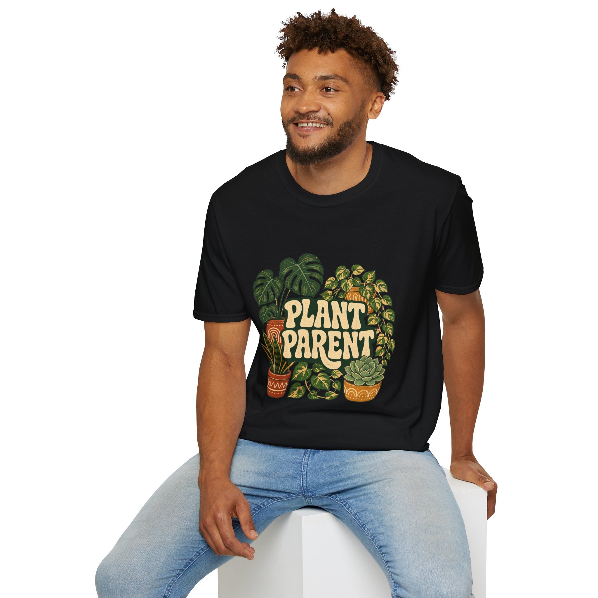 Plant Parent T‑Shirt — Retro Houseplant Lover Tee