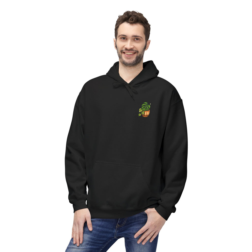 Plant Club Hoodie — Retro Indoor Plant Graphic Pullover
