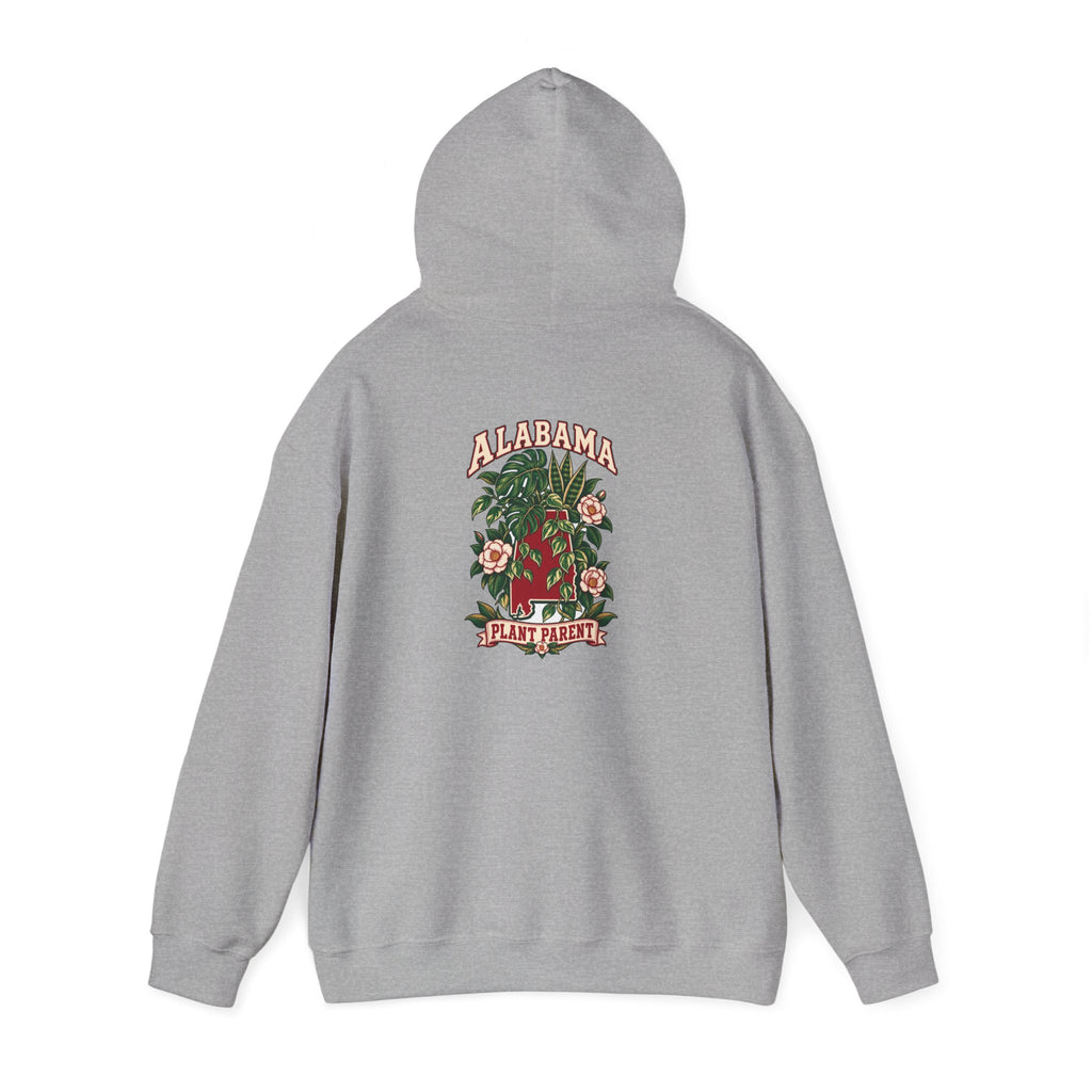 Plant Parent Hoodie — "Alabama Grown" Floral Vintage Garden Pullover