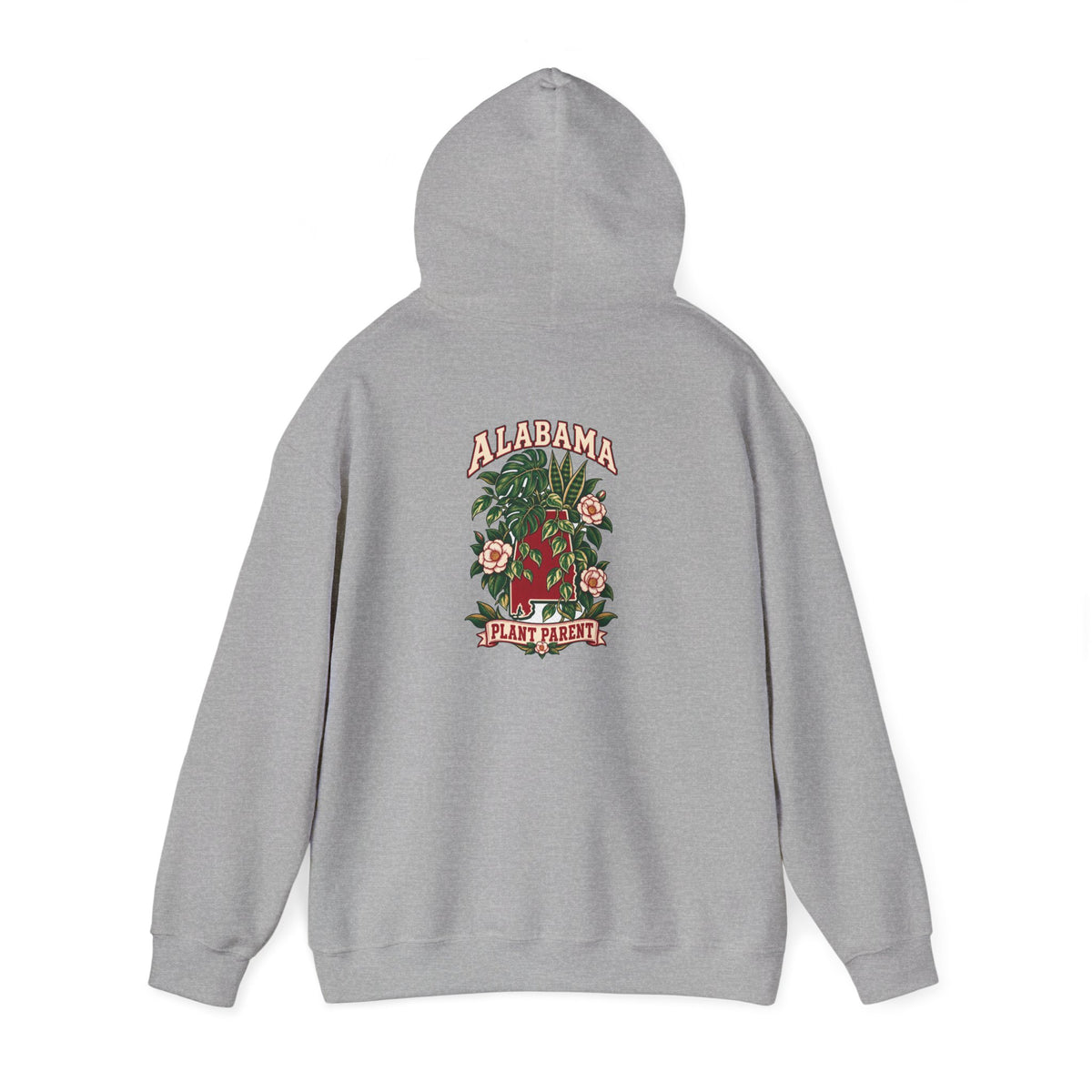 Plant Parent Hoodie — "Alabama Grown" Floral Vintage Garden Pullover