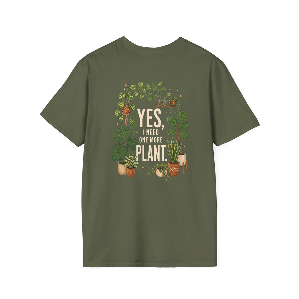 T-Shirt — "Yes, I Need This" Garden Lover Tee