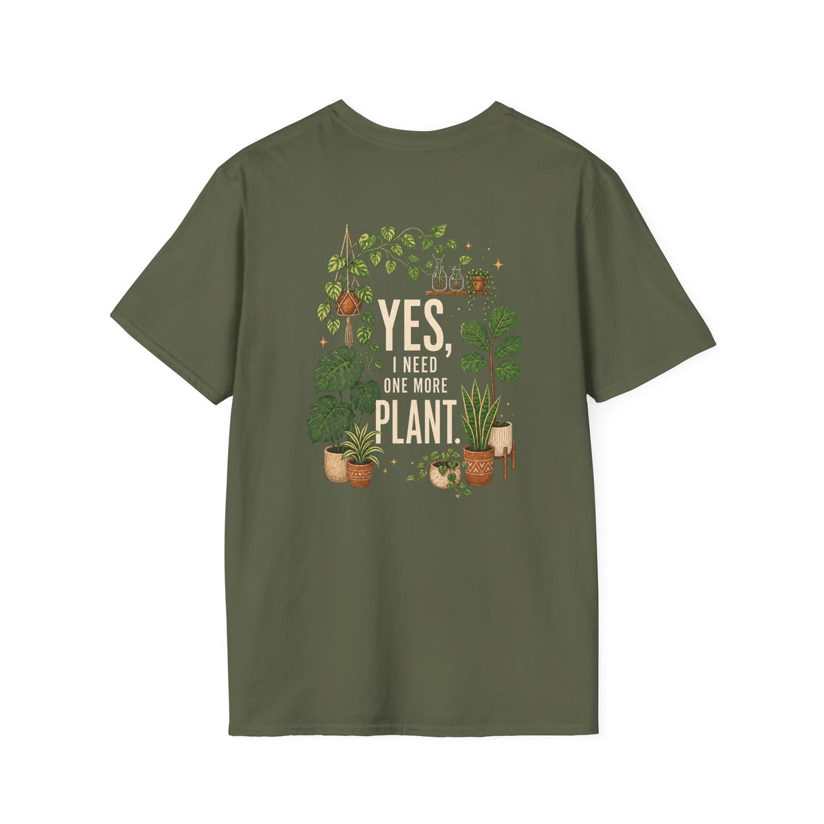 T-Shirt — "Yes, I Need This" Garden Lover Tee