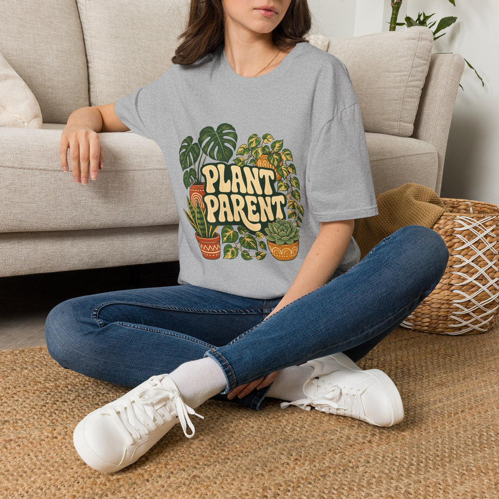 Plant Parent T‑Shirt — Retro Houseplant Lover Tee