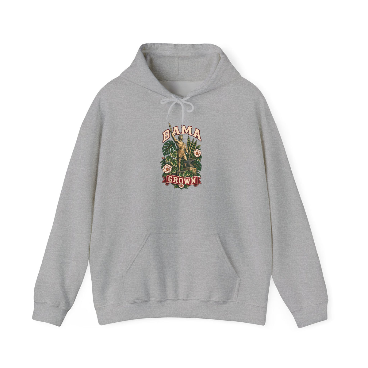 Plant Parent Hoodie — "Alabama Grown" Floral Vintage Garden Pullover