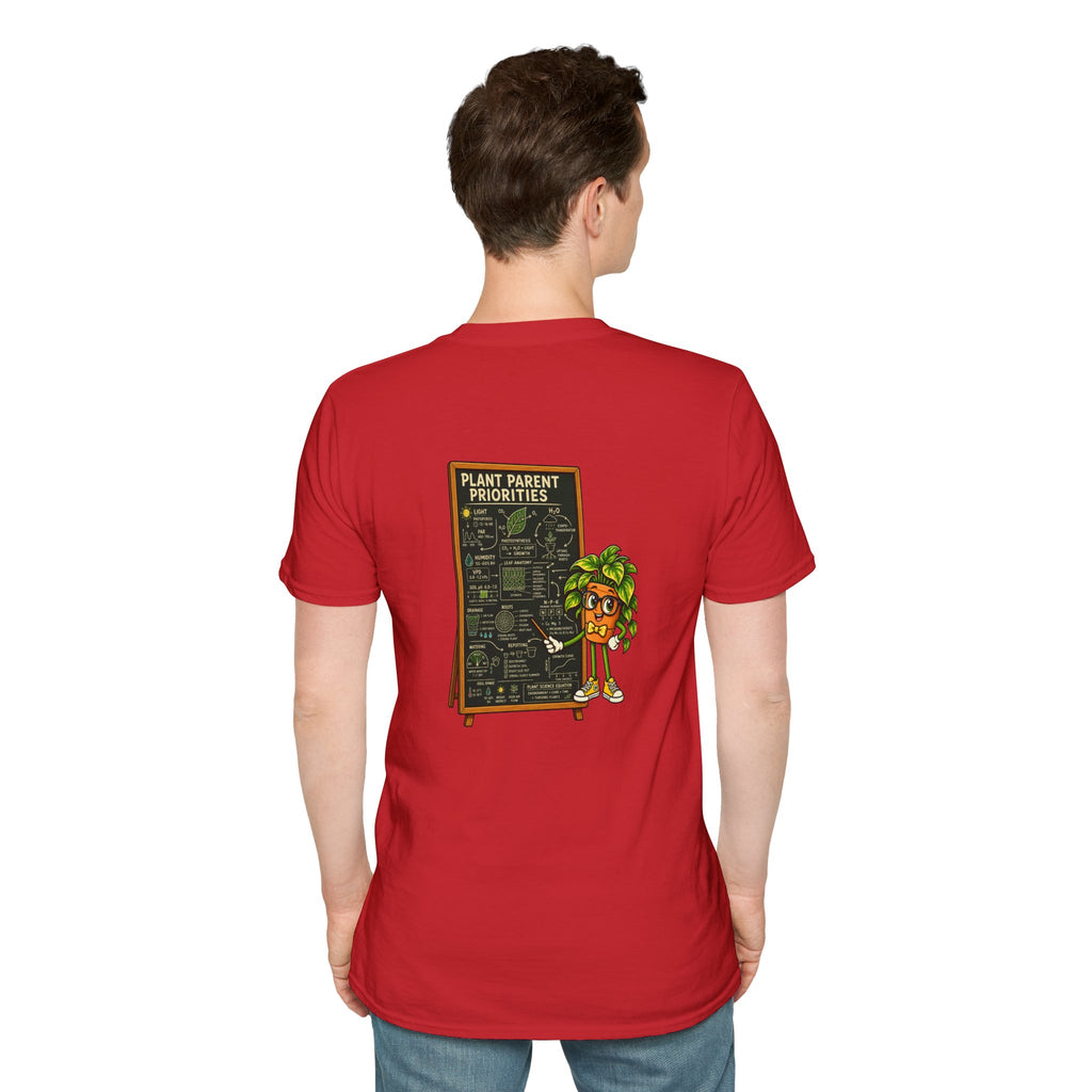 Talk Nerdy T-Shirt — Cute Plant Geek Graphic Tee