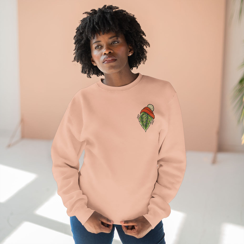 Sweater Weather Sweatshirt — "Sweater Weather Is Not My Weather" Cozy Plant Lover Crewneck