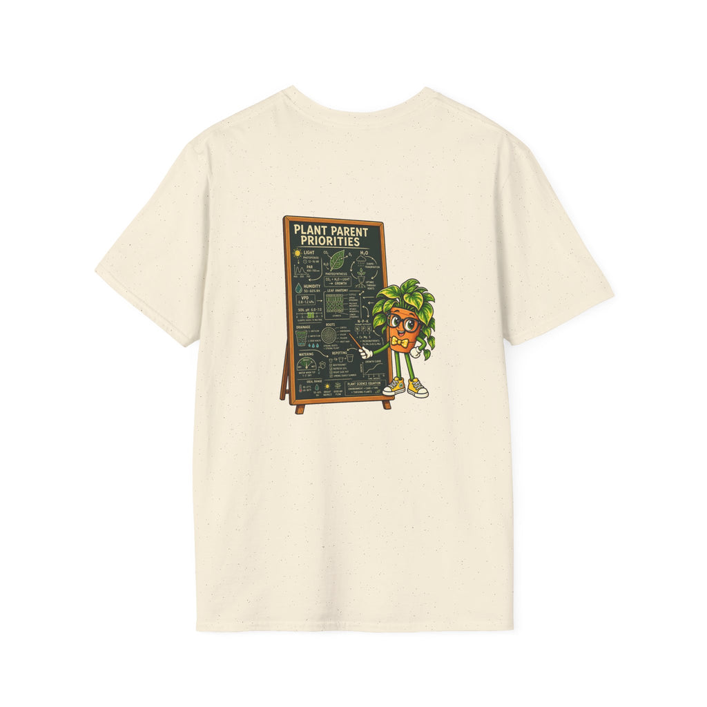 Talk Nerdy T-Shirt — Cute Plant Geek Graphic Tee