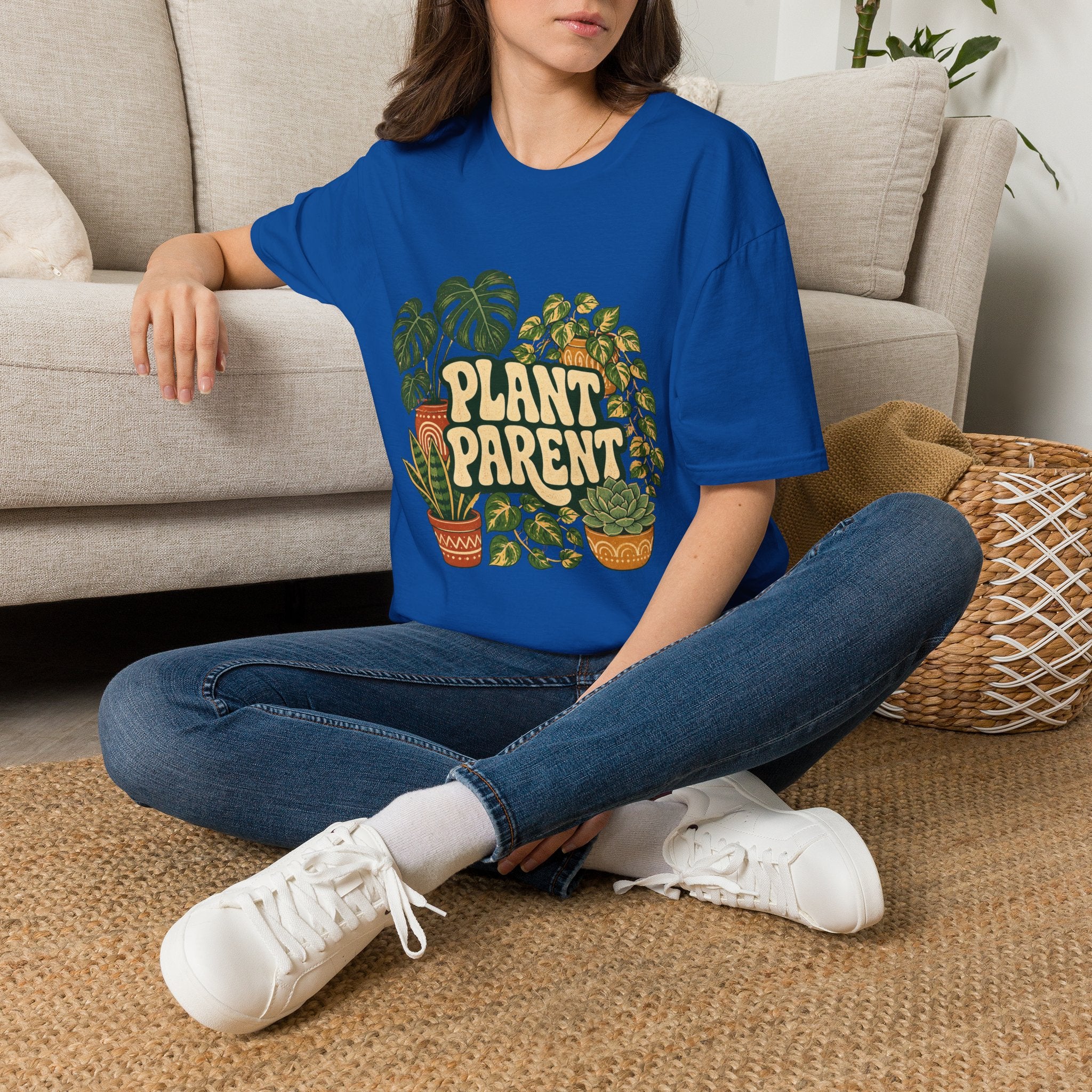 Plant Parent T‑Shirt — Retro Houseplant Lover Tee