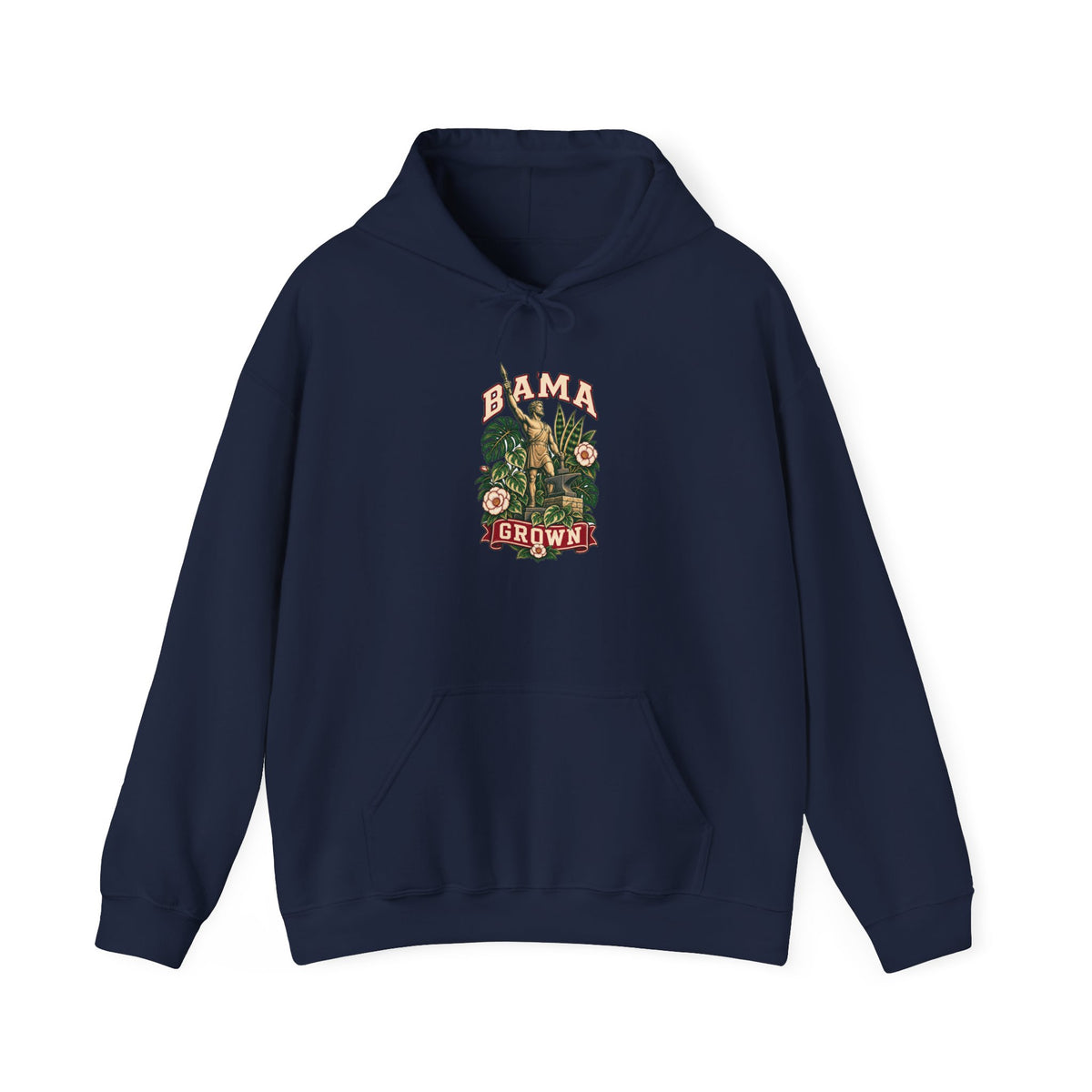 Plant Parent Hoodie — "Alabama Grown" Floral Vintage Garden Pullover
