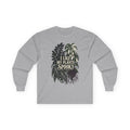 Spooky Plant Lover Long Sleeve Tee — "I Like My Plants Spooky" Graphic