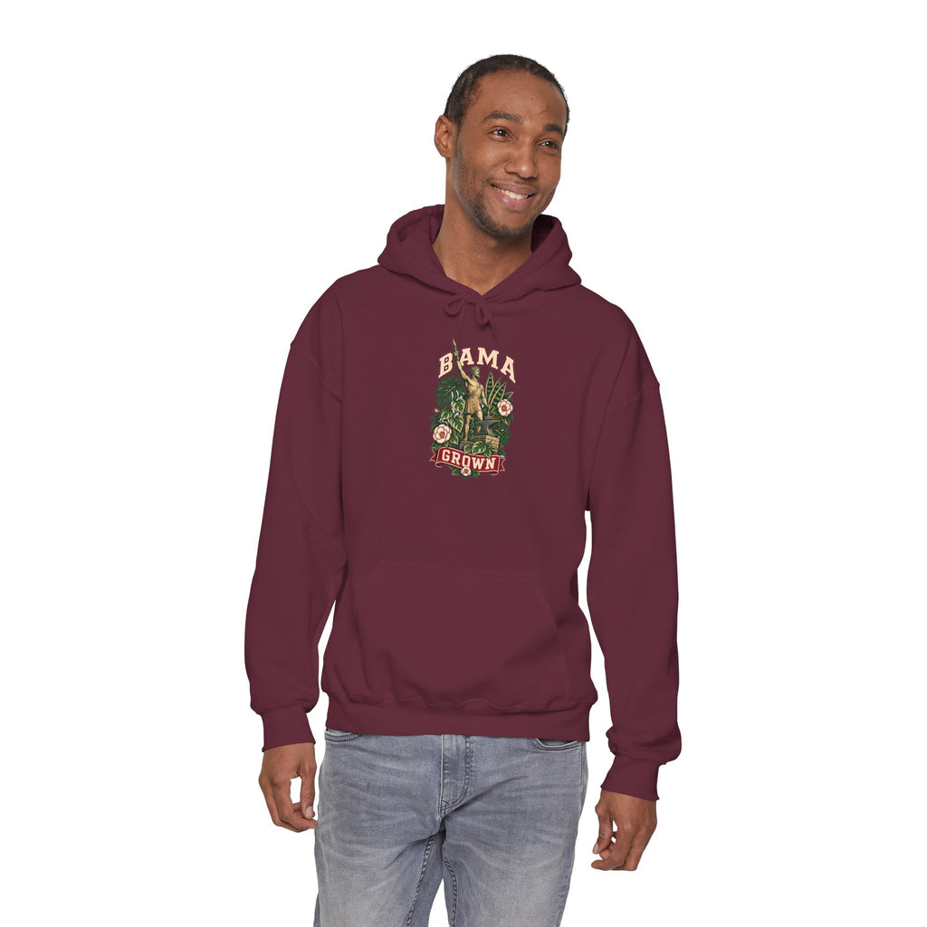 Plant Parent Hoodie — "Alabama Grown" Floral Vintage Garden Pullover