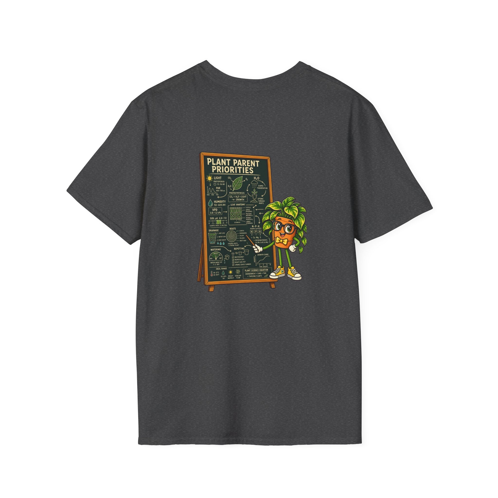 Talk Nerdy T-Shirt — Cute Plant Geek Graphic Tee