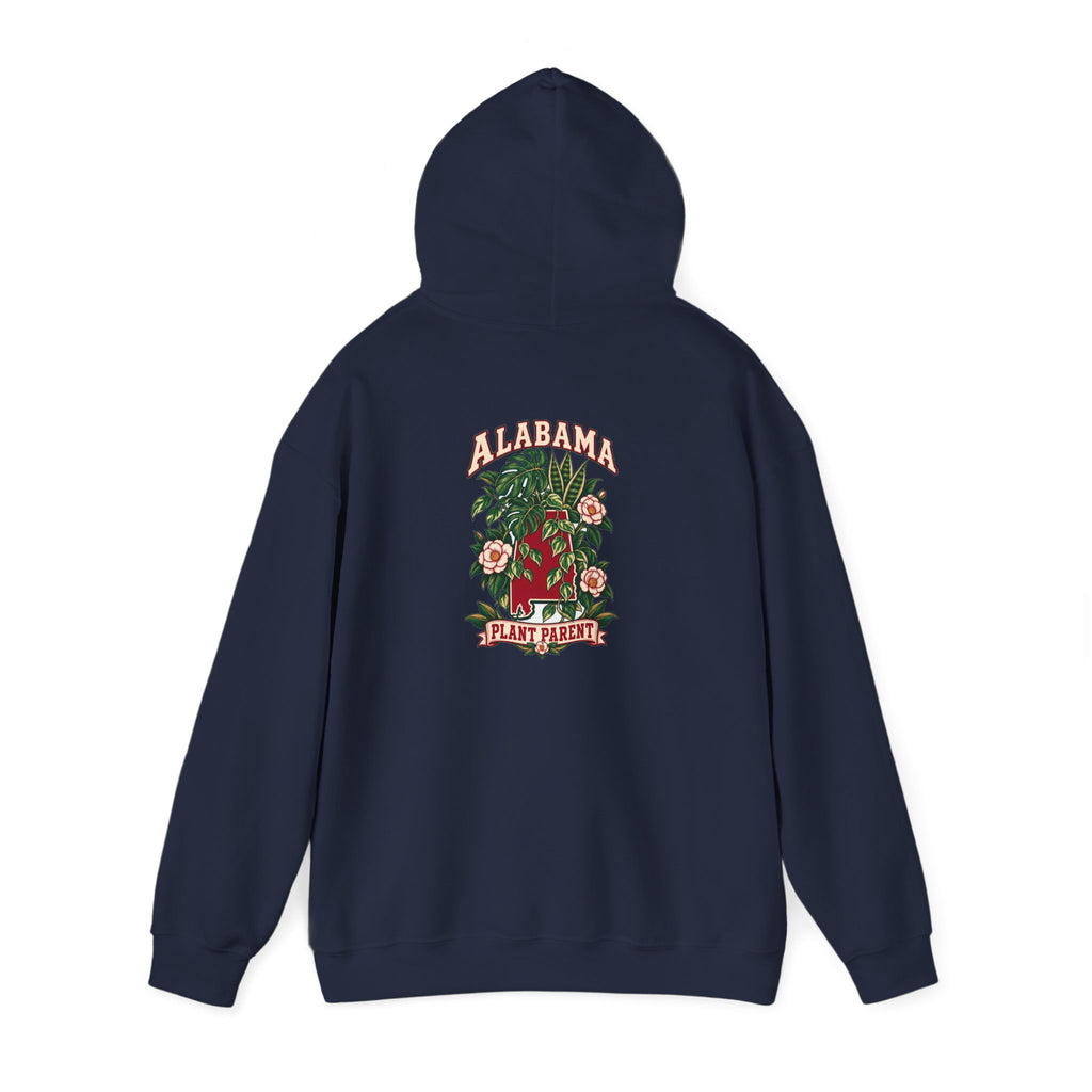 Plant Parent Hoodie — "Alabama Grown" Floral Vintage Garden Pullover