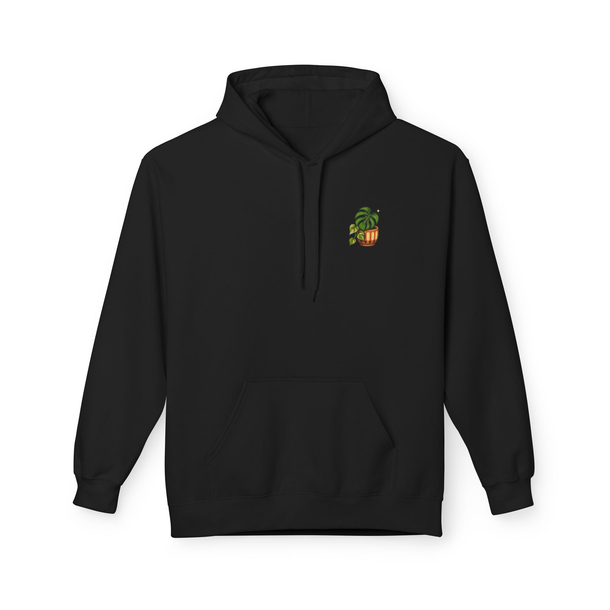 Plant Club Hoodie — Retro Indoor Plant Graphic Pullover