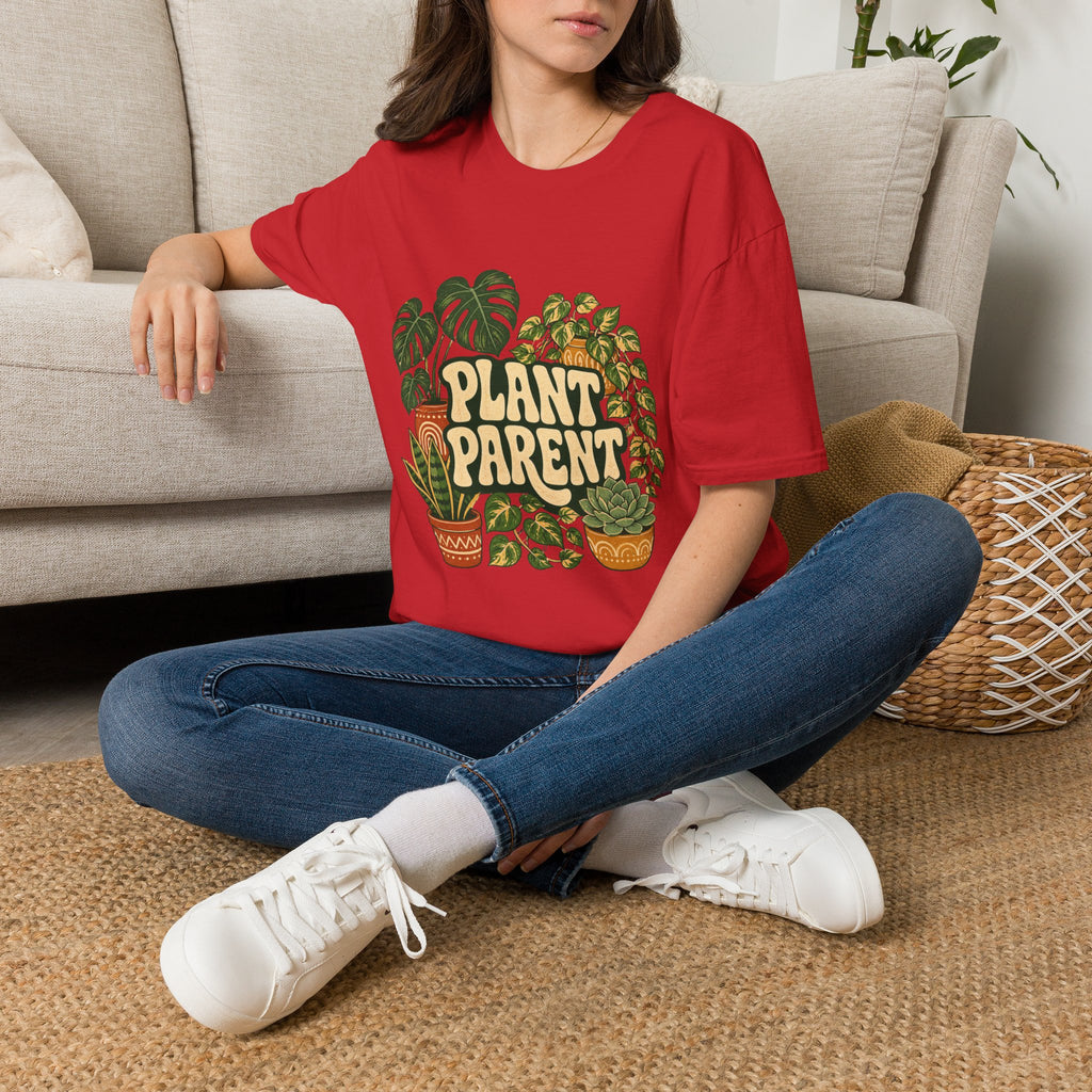 Plant Parent T‑Shirt — Retro Houseplant Lover Tee
