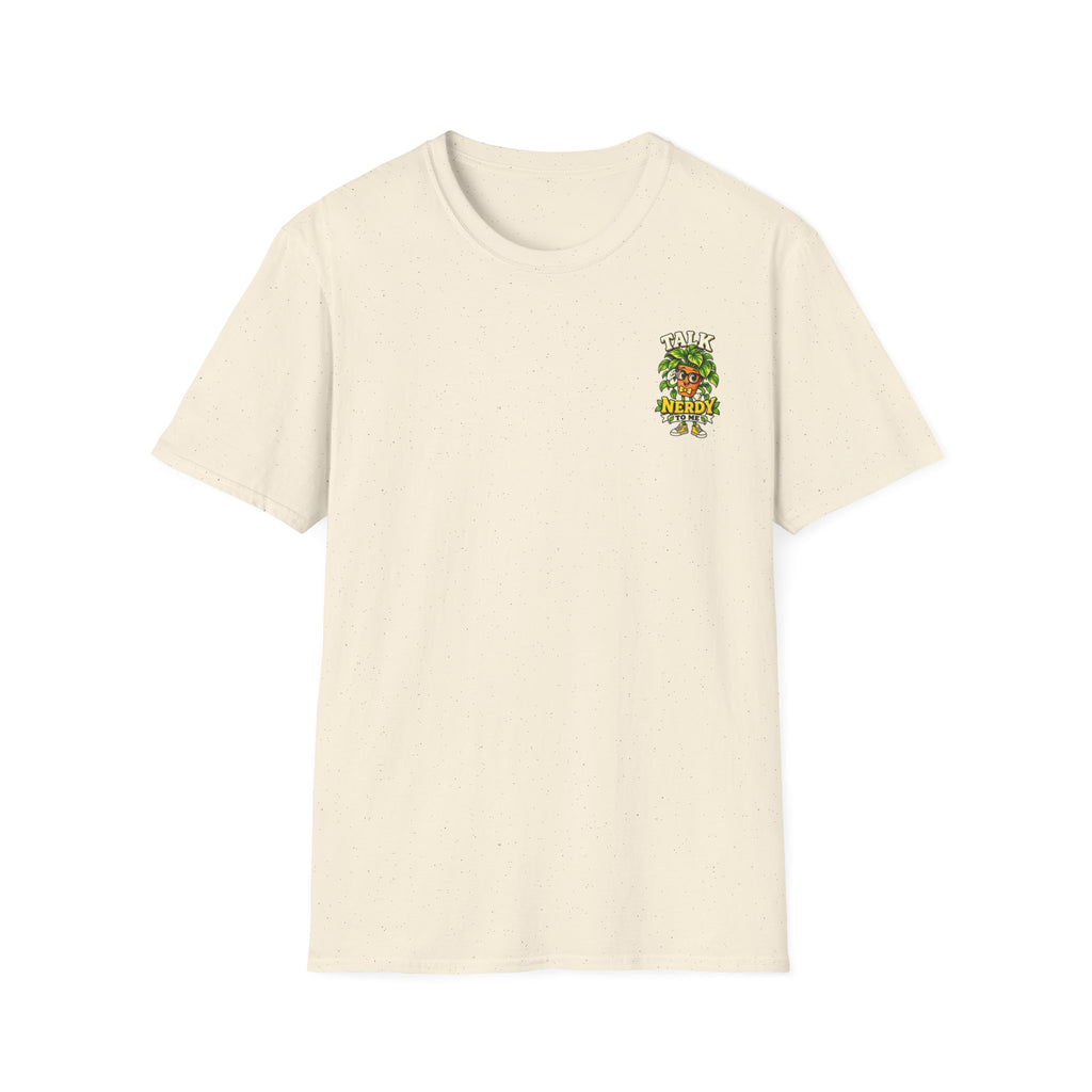Talk Nerdy T-Shirt — Cute Plant Geek Graphic Tee