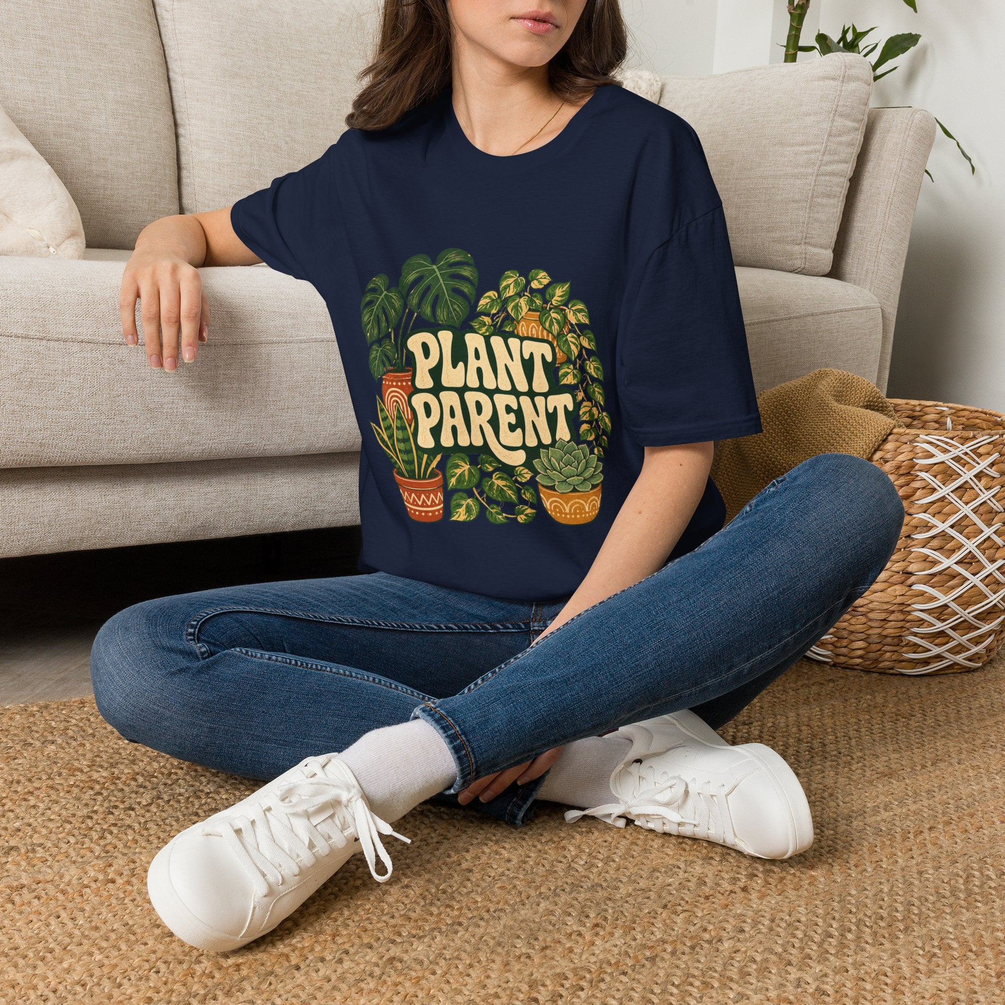 Plant Parent T‑Shirt — Retro Houseplant Lover Tee