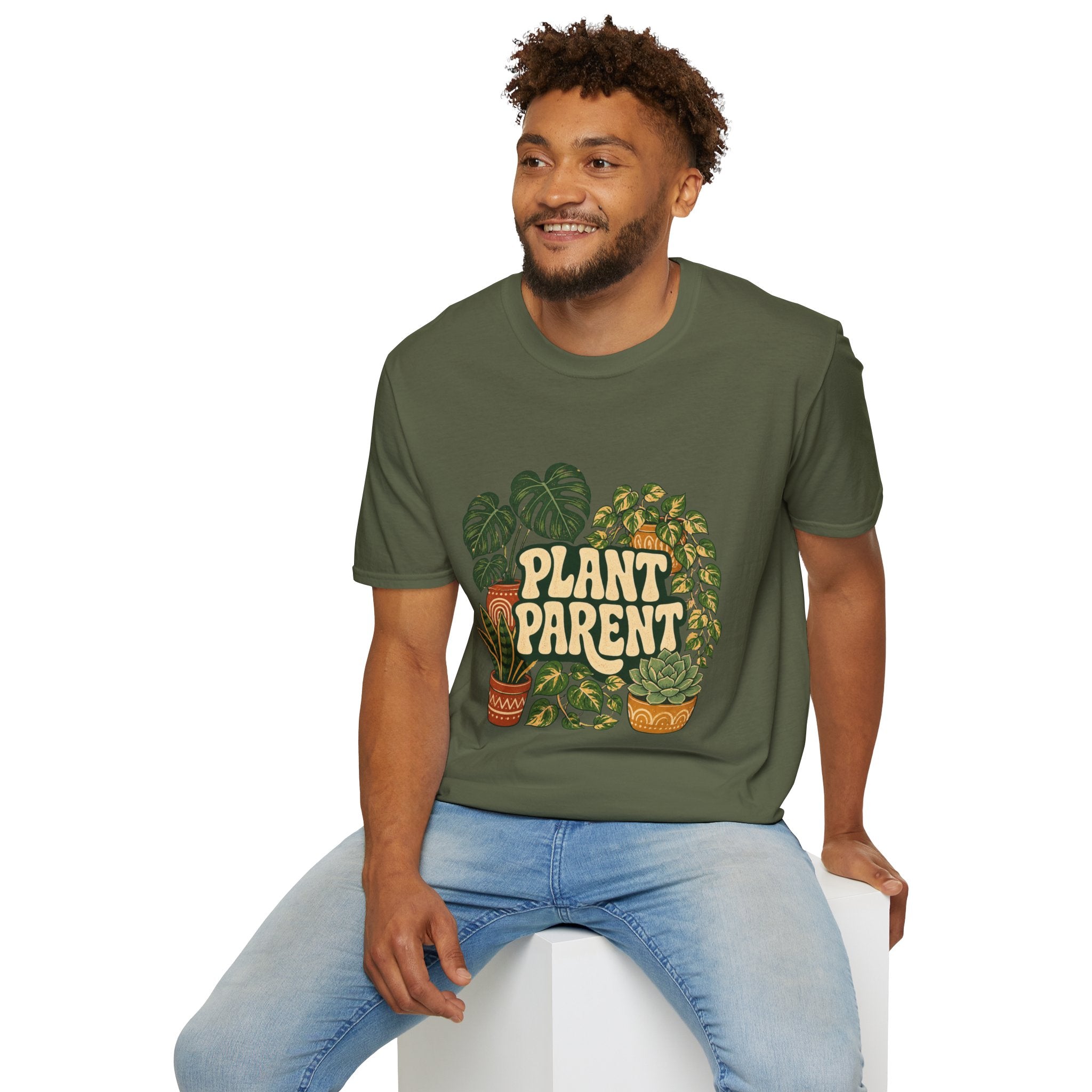 Plant Parent T‑Shirt — Retro Houseplant Lover Tee
