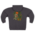 Halloween Pumpkin Skeleton Zip Hoodie 2026 — Spooky Season Graphic Zip-Up