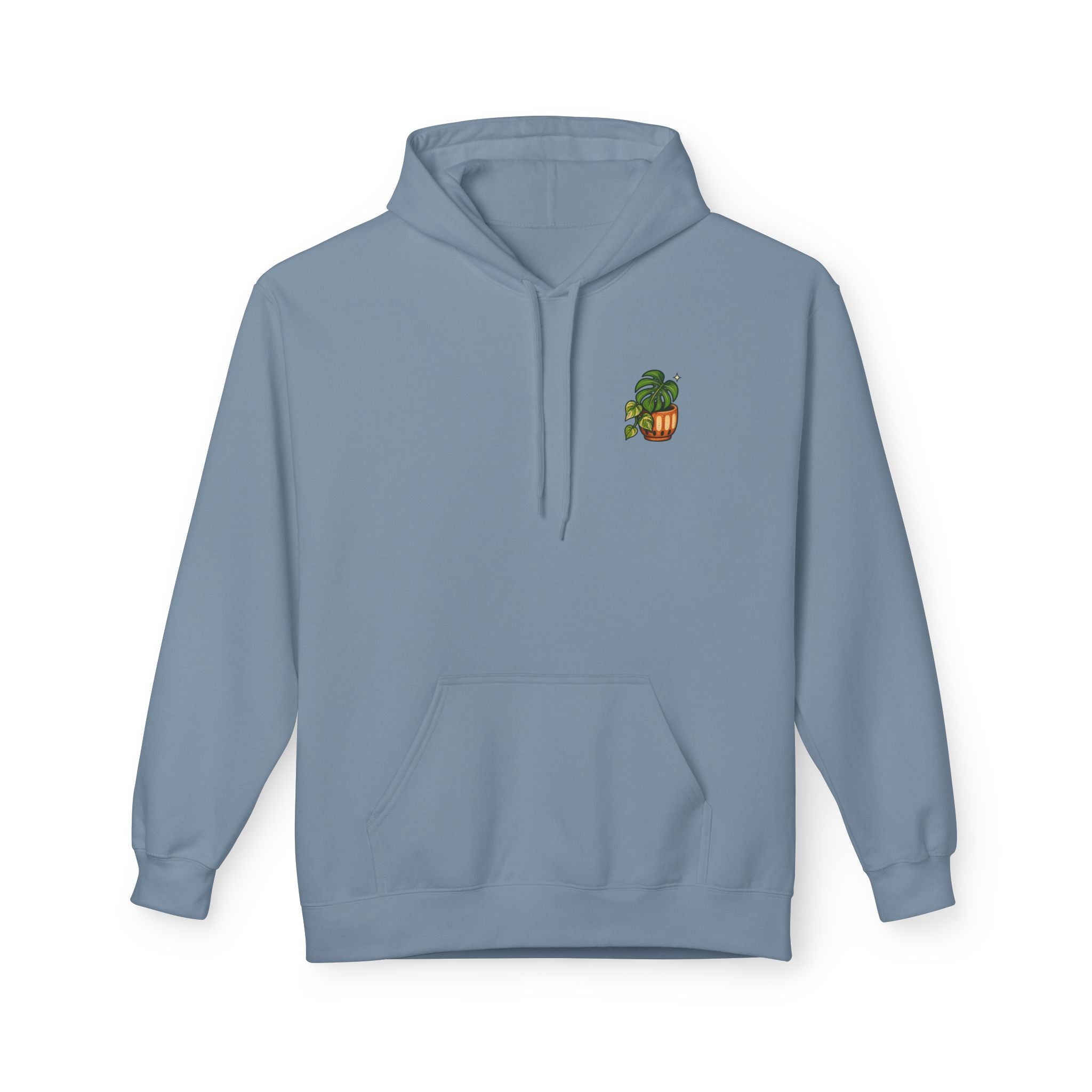 Plant Club Hoodie — Retro Indoor Plant Graphic Pullover