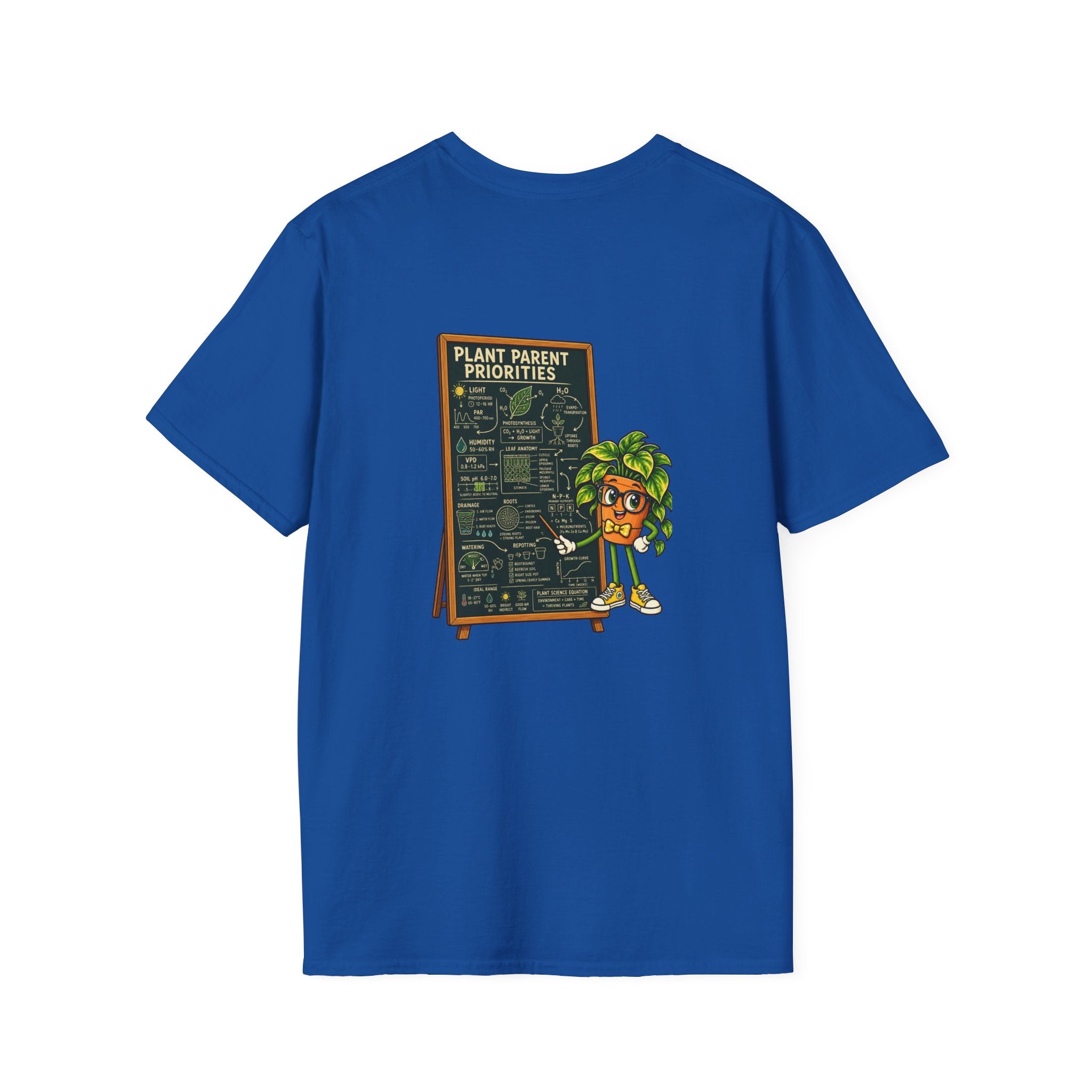 Talk Nerdy T-Shirt — Cute Plant Geek Graphic Tee