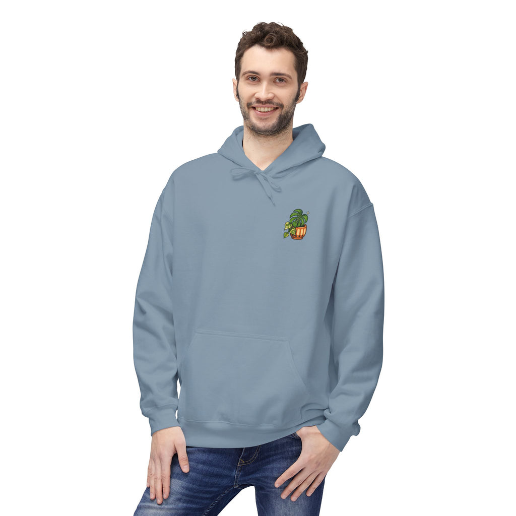 Plant Club Hoodie — Retro Indoor Plant Graphic Pullover