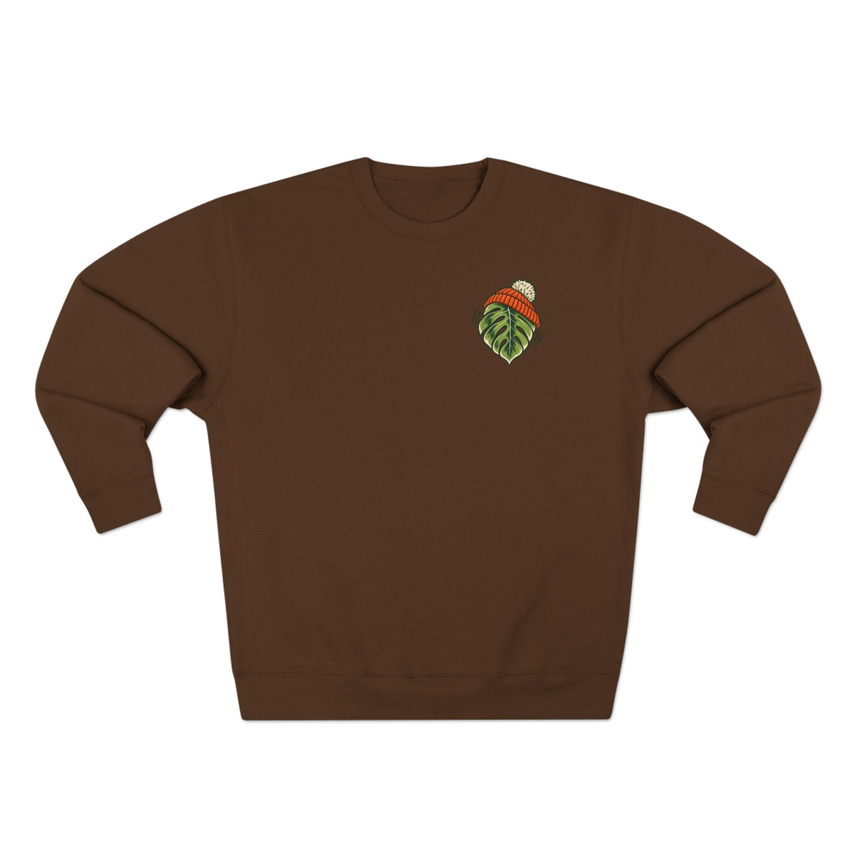 Sweater Weather Sweatshirt — "Sweater Weather Is Not My Weather" Cozy Plant Lover Crewneck