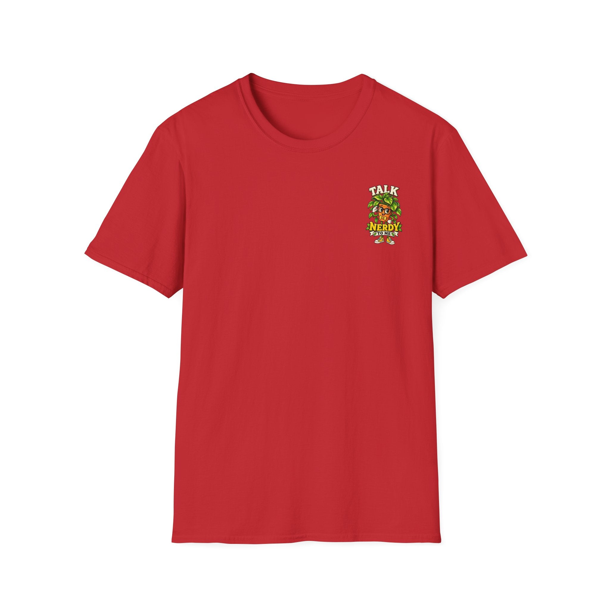 Talk Nerdy T-Shirt — Cute Plant Geek Graphic Tee