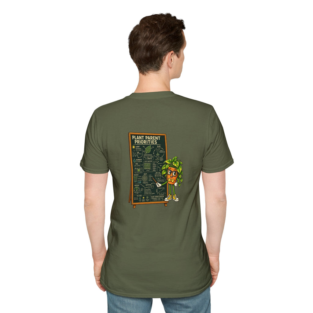 Talk Nerdy T-Shirt — Cute Plant Geek Graphic Tee