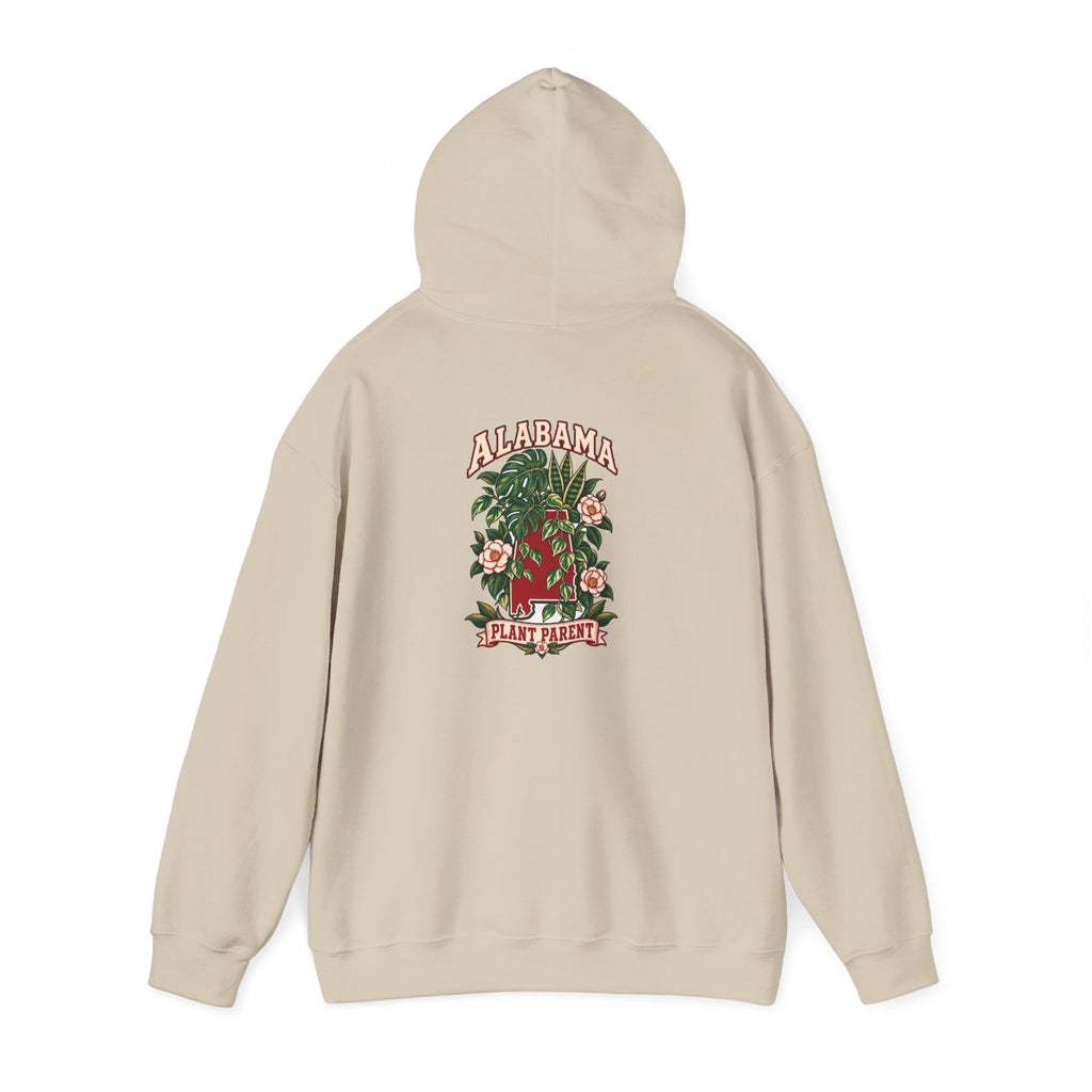 Plant Parent Hoodie — "Alabama Grown" Floral Vintage Garden Pullover