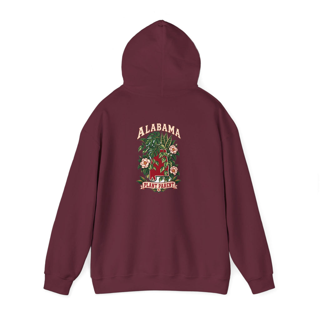 Plant Parent Hoodie — "Alabama Grown" Floral Vintage Garden Pullover