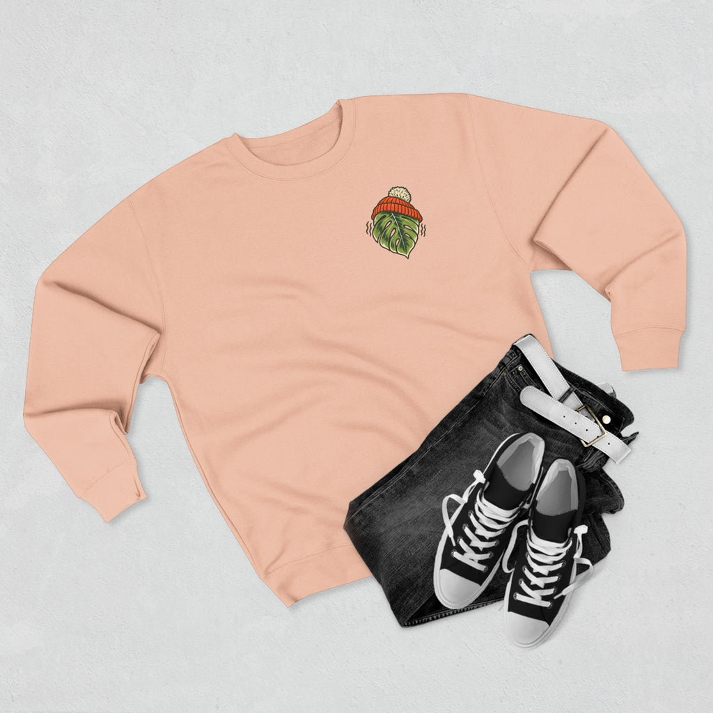 Sweater Weather Sweatshirt — "Sweater Weather Is Not My Weather" Cozy Plant Lover Crewneck