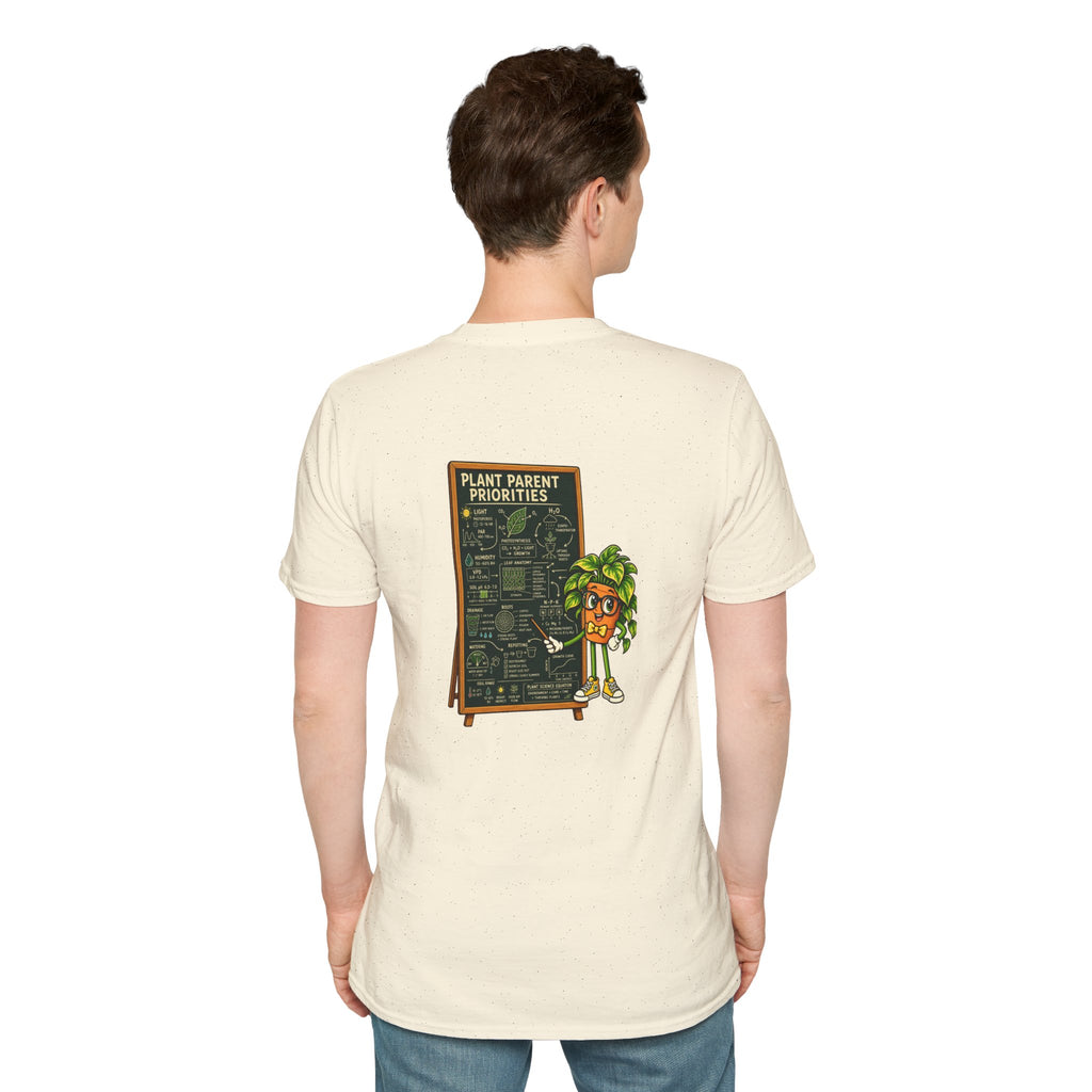 Talk Nerdy T-Shirt — Cute Plant Geek Graphic Tee