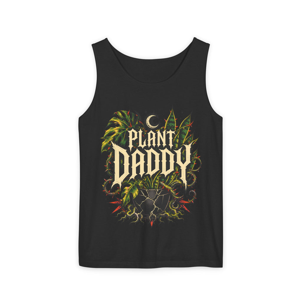 Plant Daddy Tank Top — Retro Botanical Graphic Tank for Plant Lovers