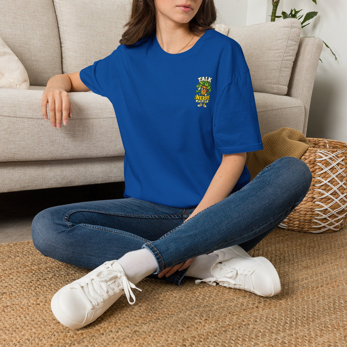 Talk Nerdy T-Shirt — Cute Plant Geek Graphic Tee