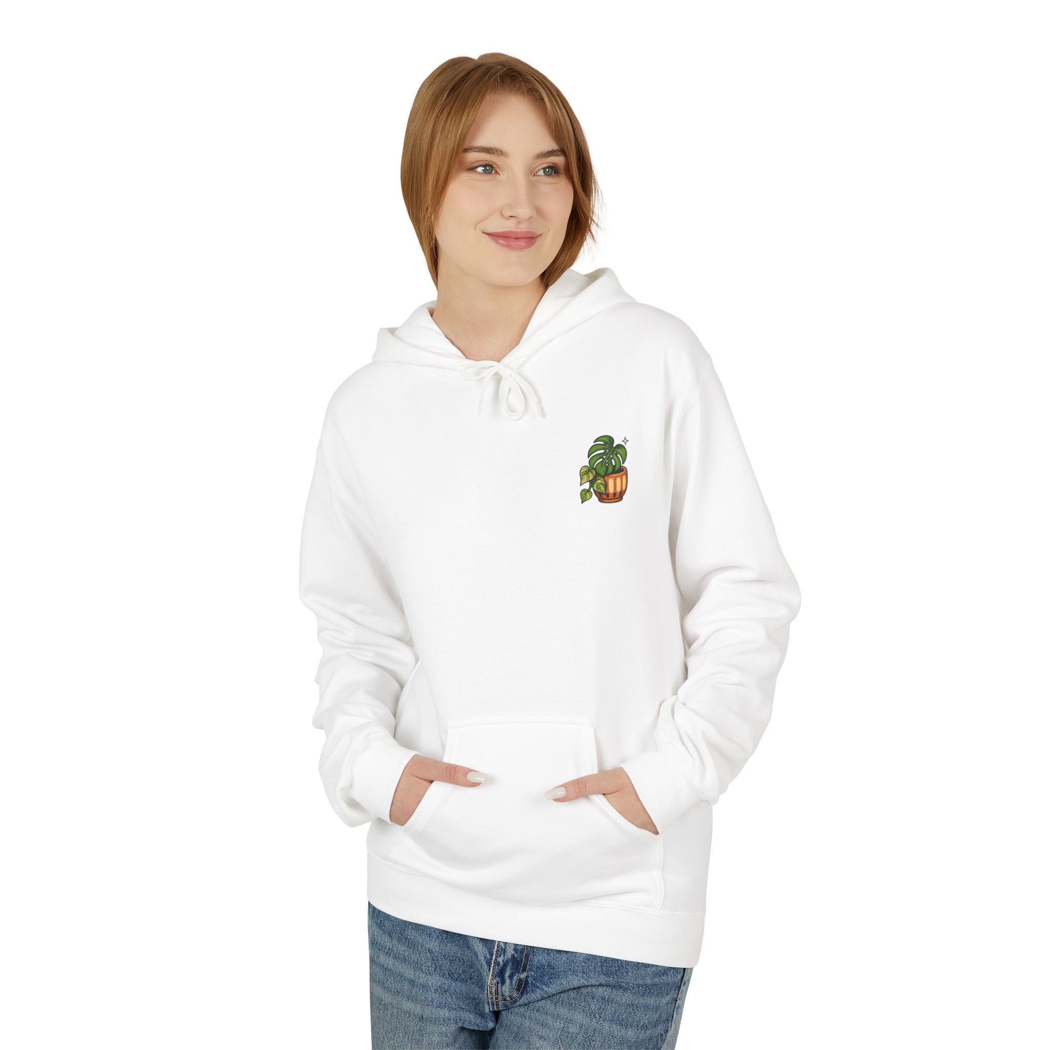 Plant Club Hoodie — Retro Indoor Plant Graphic Pullover
