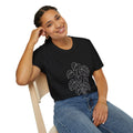 Monstera Line Art T-Shirt — Minimal Plant Lover Tee
