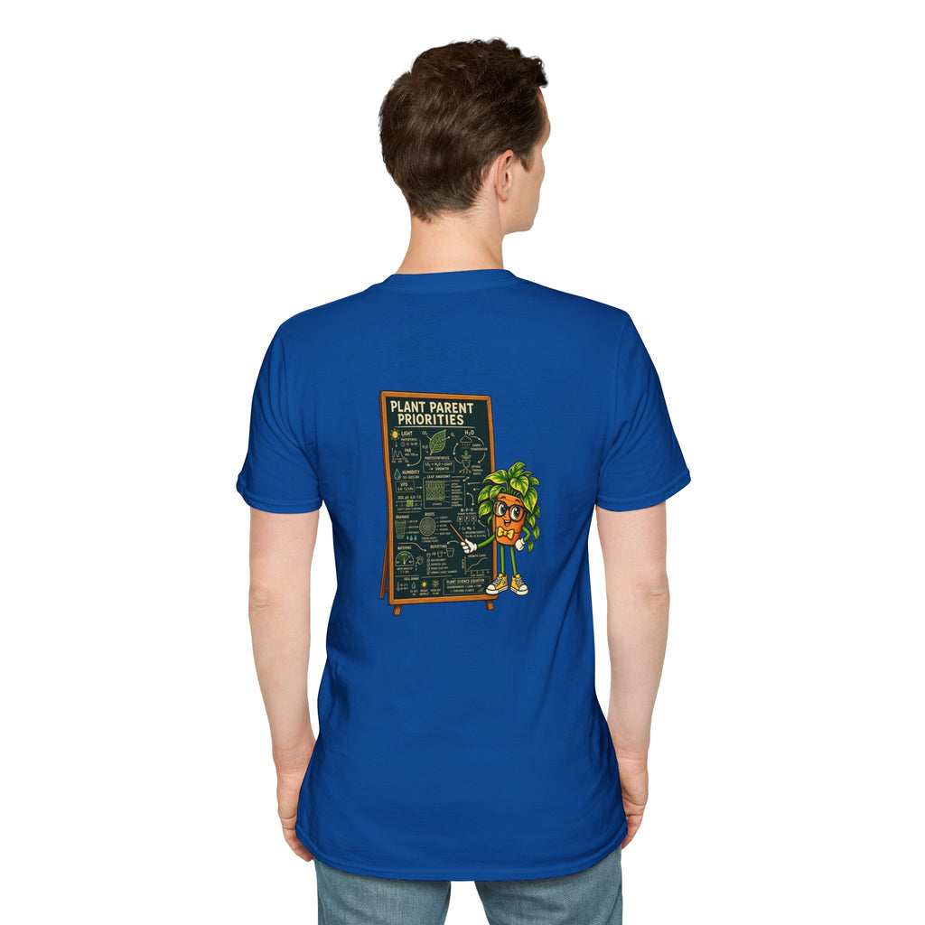 Talk Nerdy T-Shirt — Cute Plant Geek Graphic Tee
