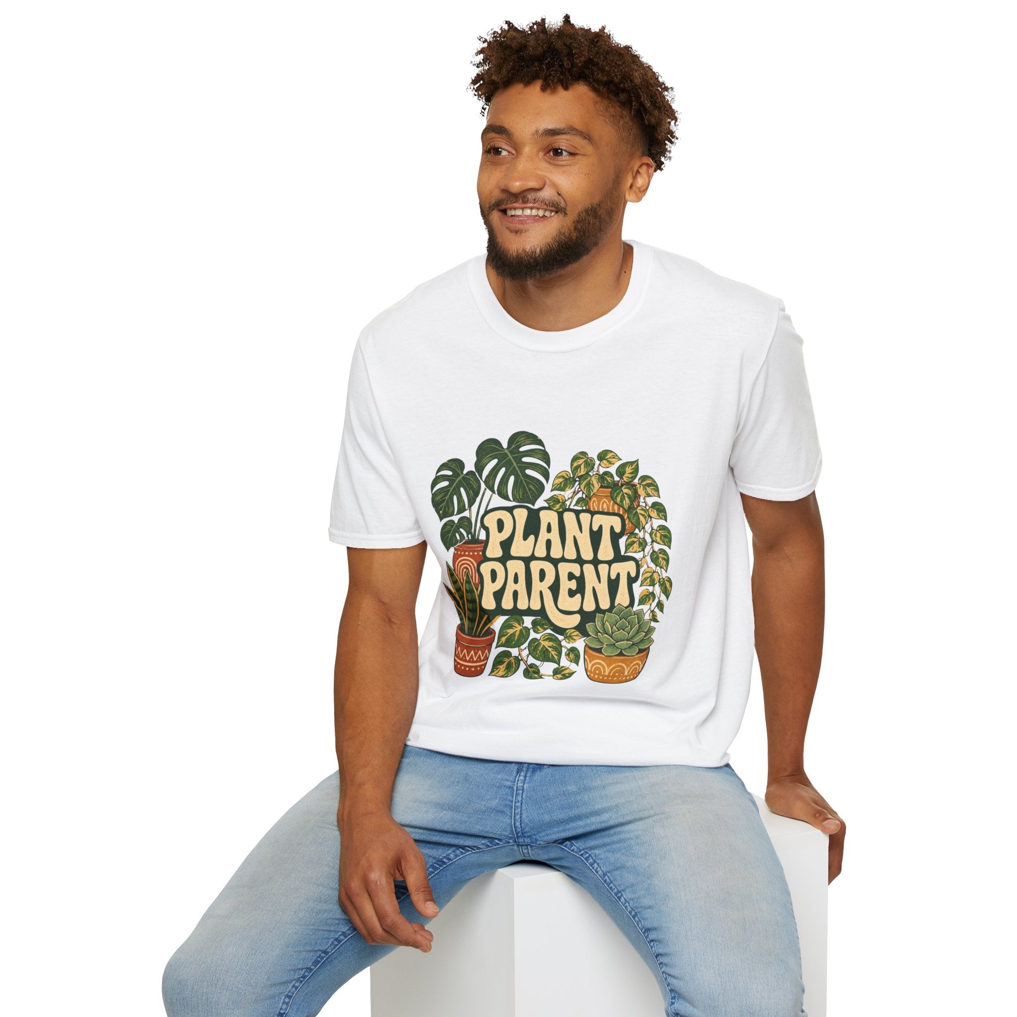 Plant Parent T‑Shirt — Retro Houseplant Lover Tee