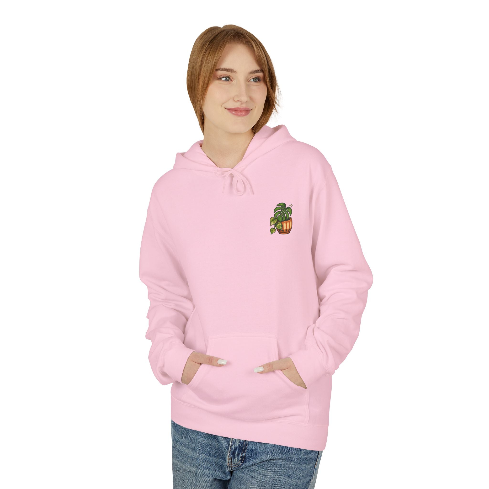 Plant Club Hoodie — Retro Indoor Plant Graphic Pullover